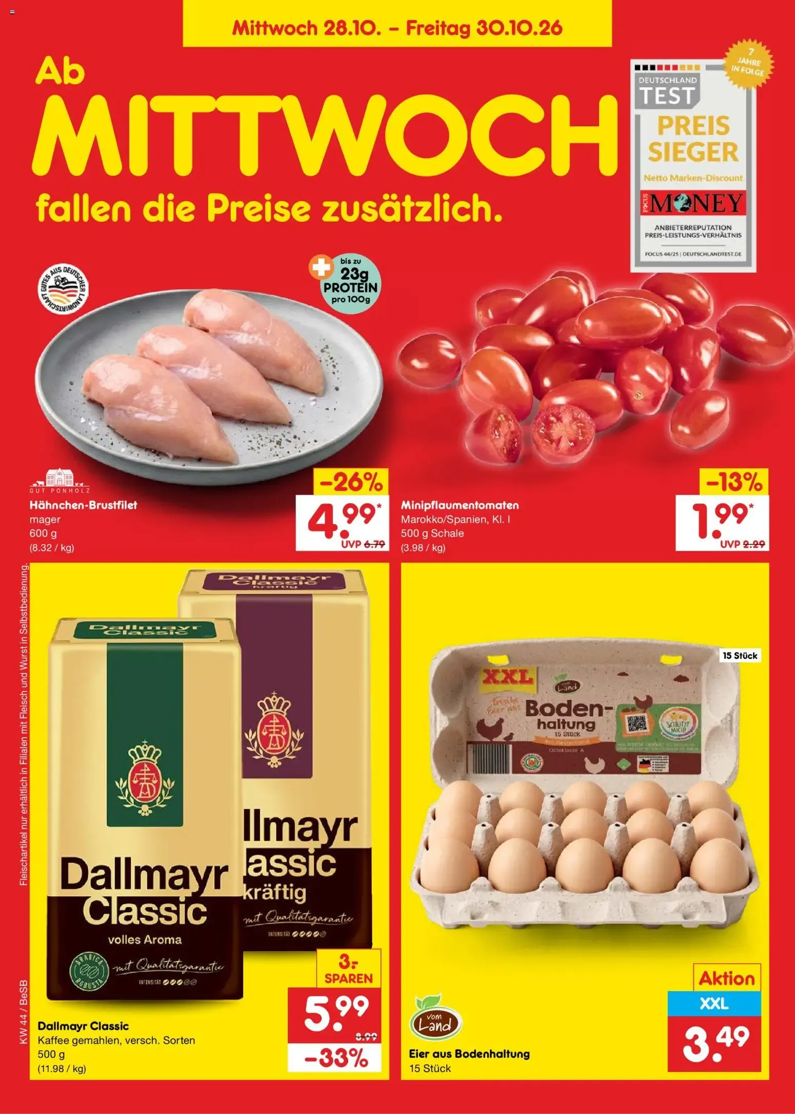 Netto Marken-Discount Prospekt (ab 26.10.2026) » Angebote von 26. Oktober bis 30. Oktober 2026 - Prospekt seite 42