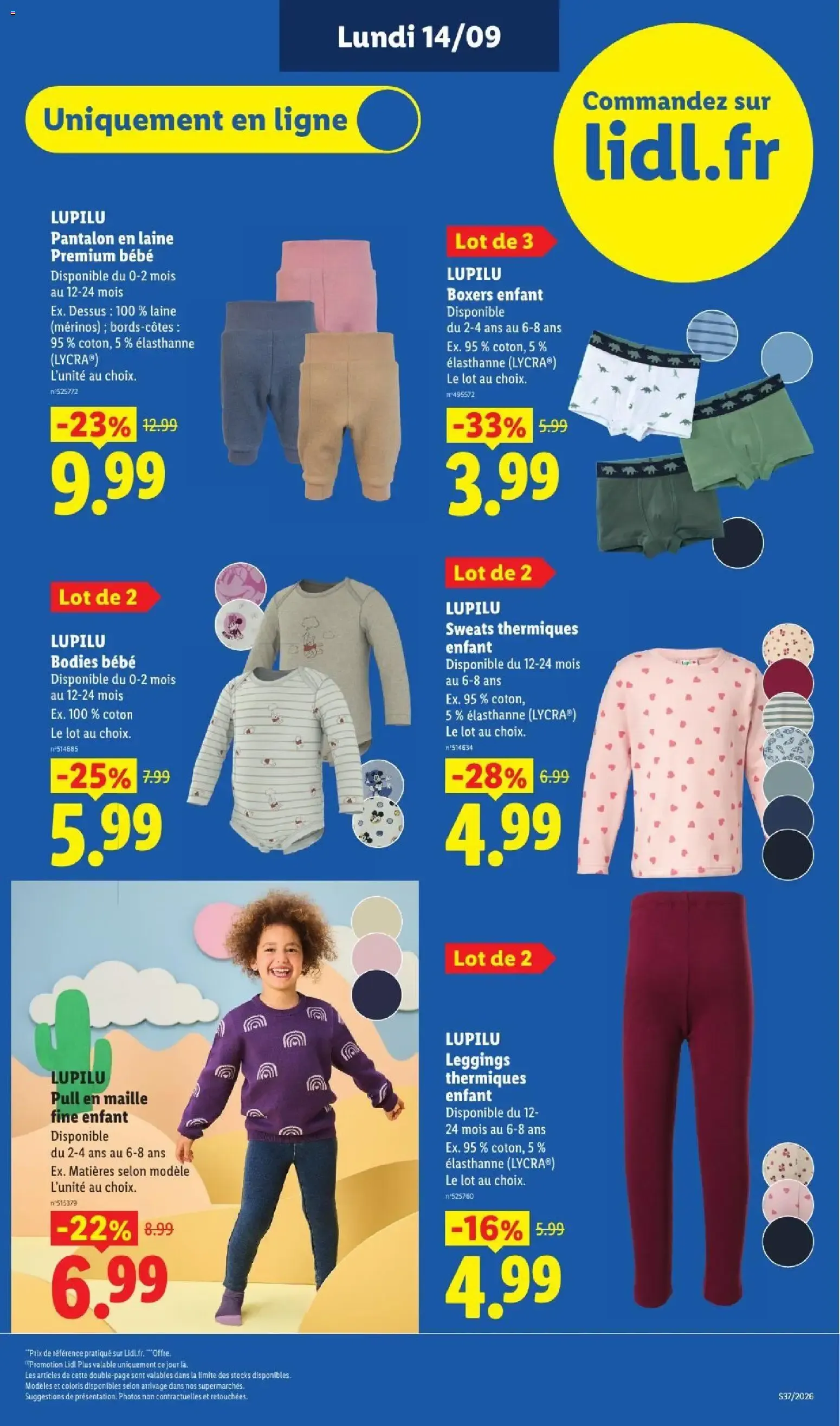 Catalogue LIDL du 10/09/2026 | Promo prospectus en ligne du 10 septembre au 16 septembre 2026 - Catalogue page 45