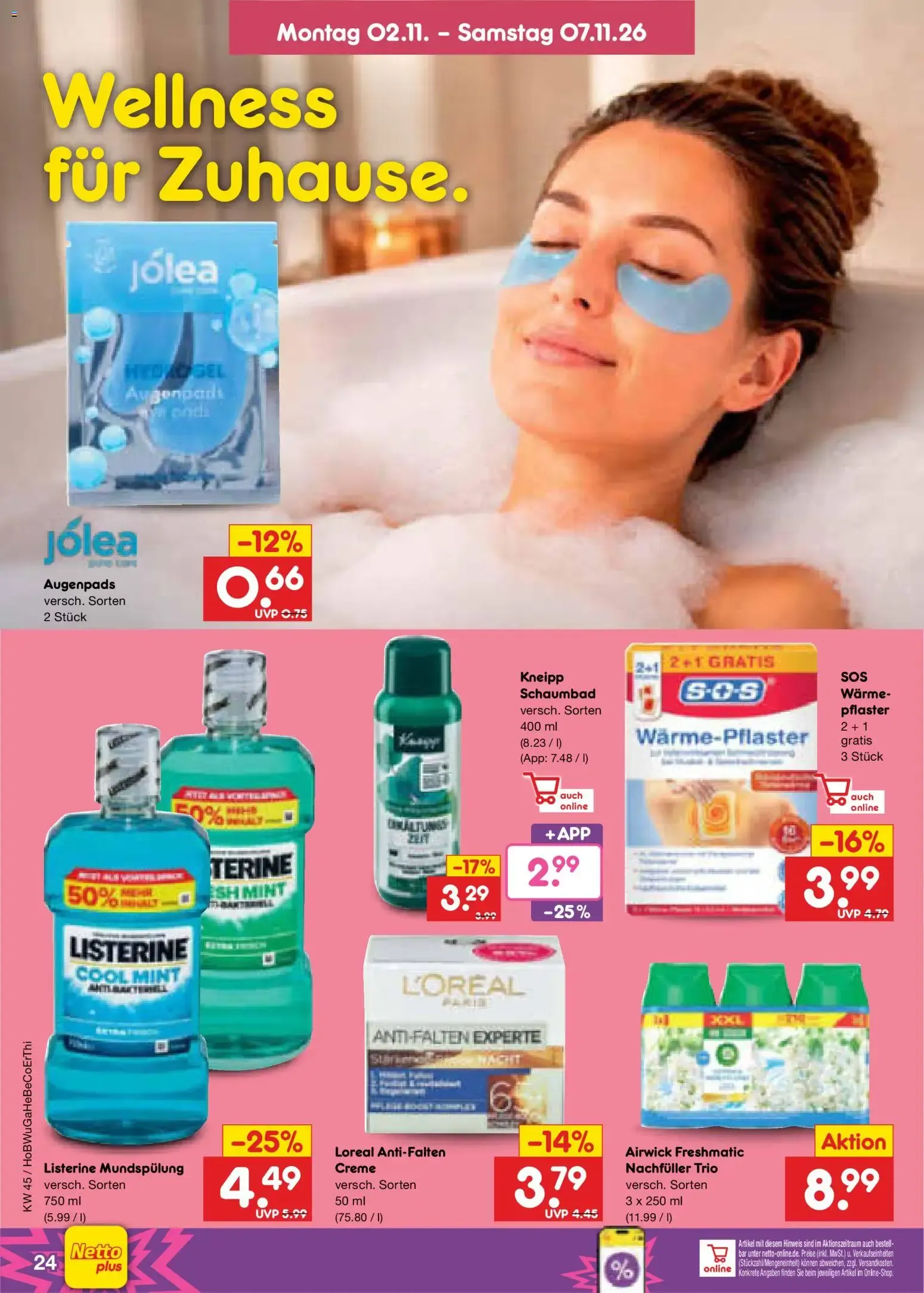 Netto Marken-Discount Prospekt (ab 02.11.2026) » Angebote von 2. November bis 7. November 2026 - Prospekt seite 34