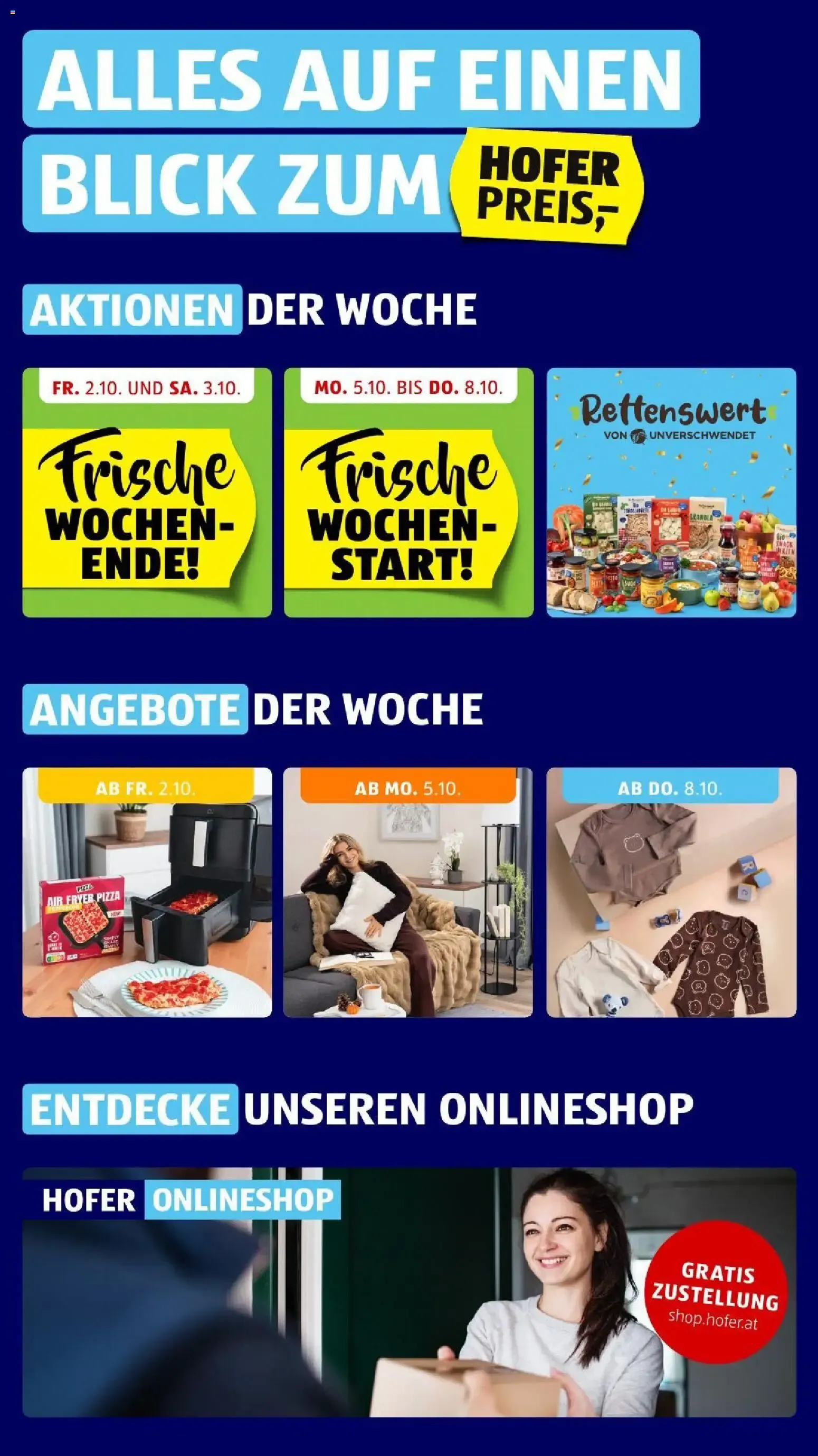 ÖSTERREICHS FRISCHE-DISKONTER NUMMER 1 von 2. Oktober bis 8. Oktober 2026 - Flugblätt seite  2