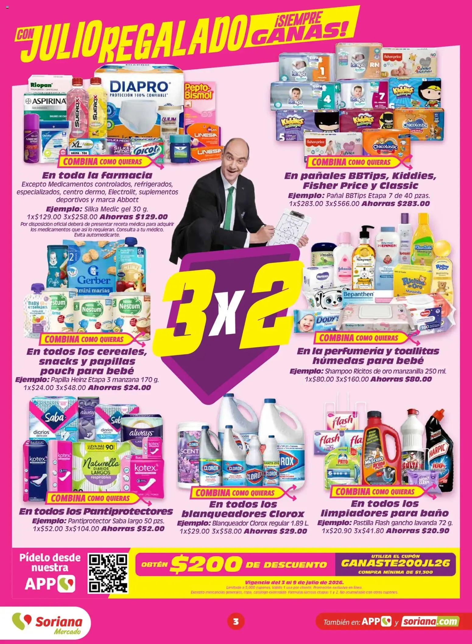 Catálogo de SORIANA ofertas hoy de 03/07/2026 - Folleto Julio 3 de julio al 9 de julio 2026 - Pagina 3