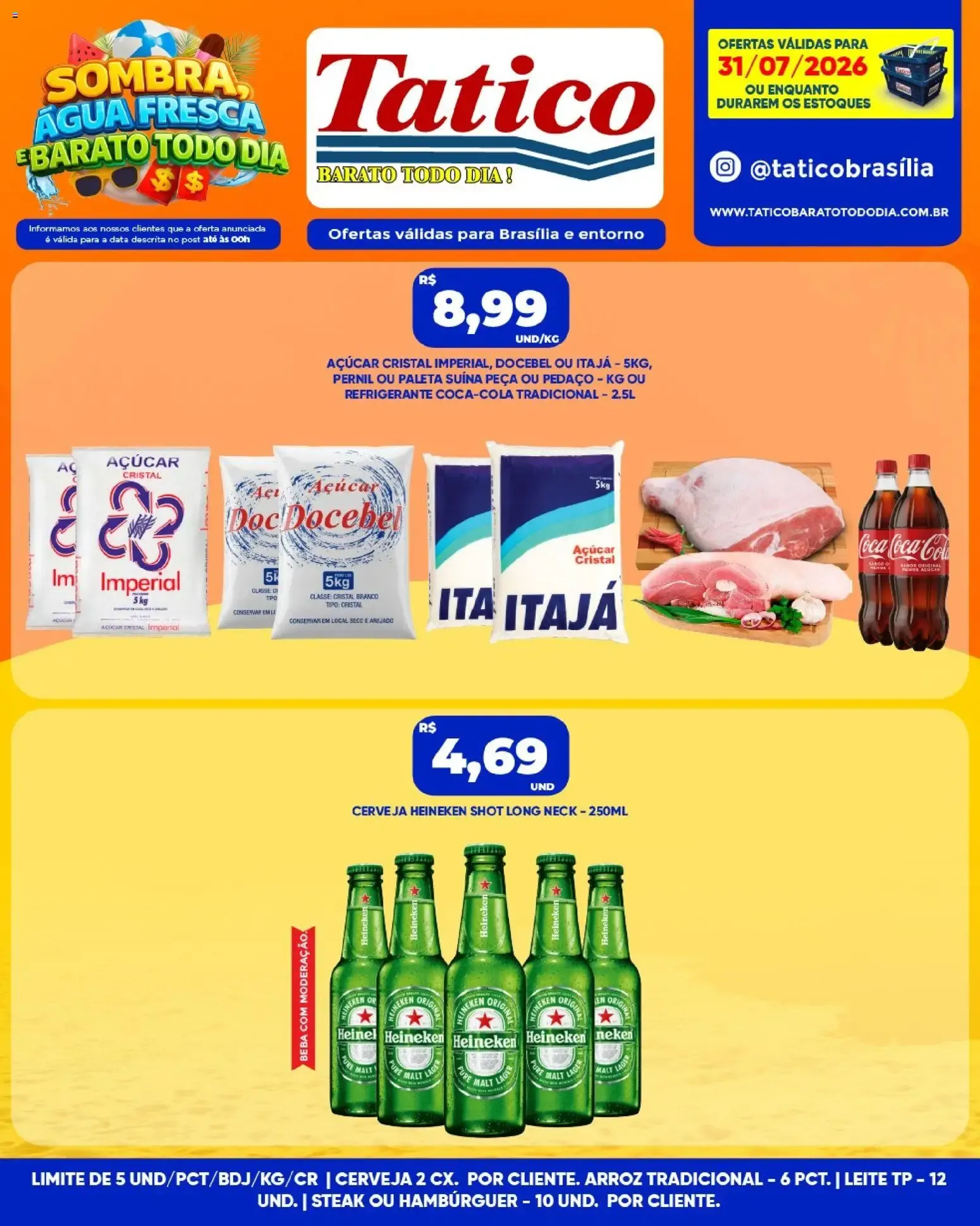 Encarte de Tatico ofertas Fim de Semana de 01/08/2026 | Promoções Online 1 de agosto até 2 de agosto 2026 - Pagina 34