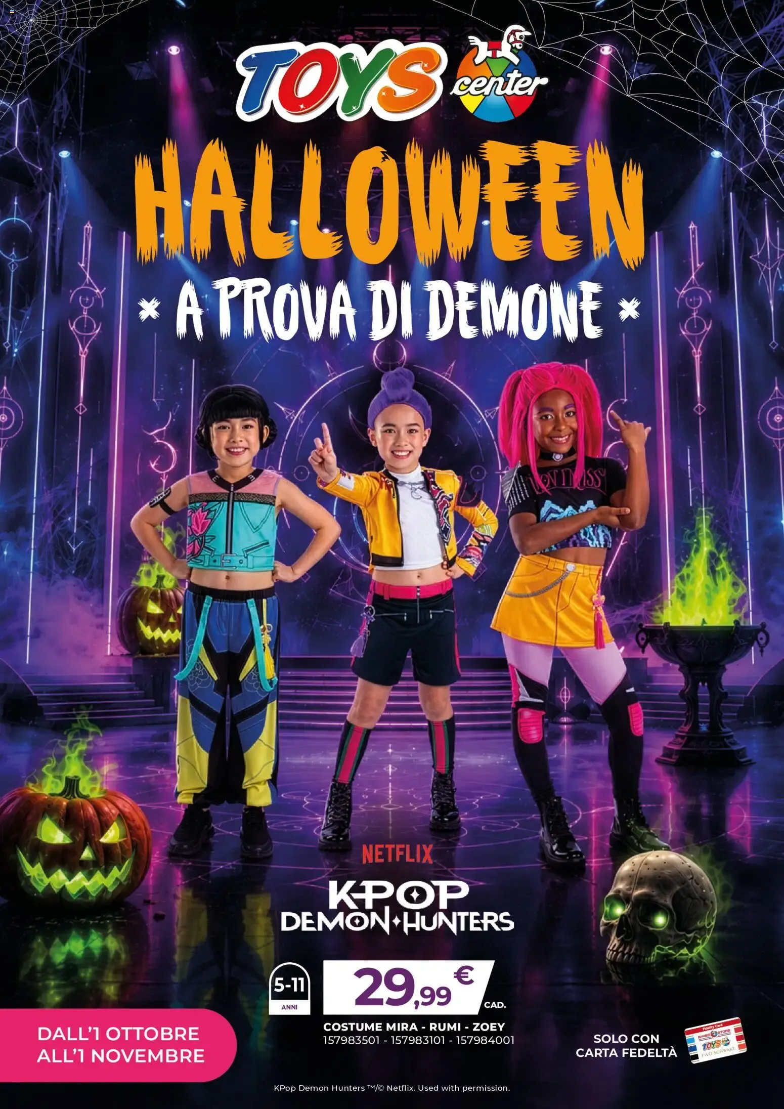 Toys Center Halloween *A prova di Demone* da 1 ottobre a 1 novembre di 2026 - Pagina del volantino 1