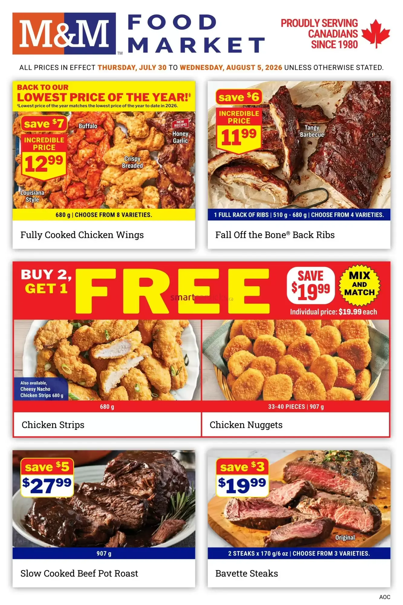 M & M Food Market flyer week 31 from July 30 to August 5 2026 - flyer page 1