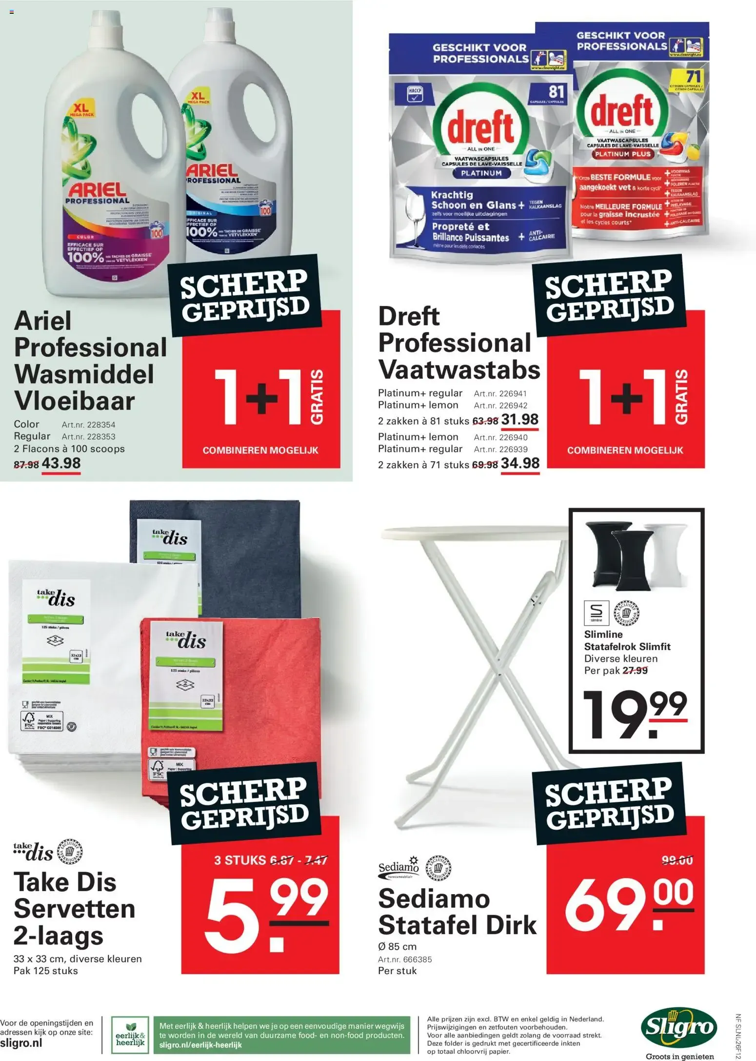 Sligro NON-FOOD: Take Dis Koffiebekers van 3 september tot 21 september 2026 - Folder pagina 12