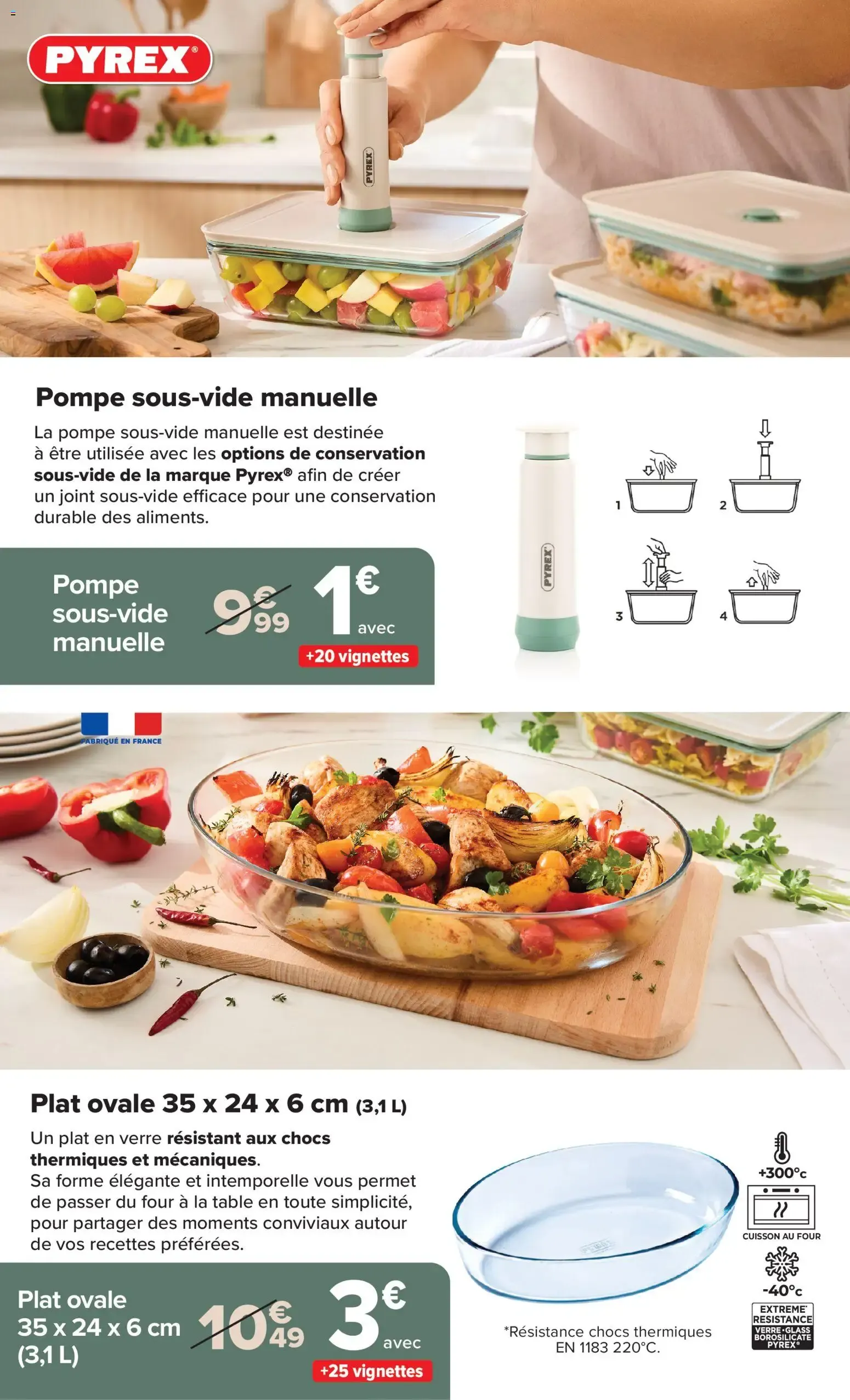 Carrefour Market Vignette pyrex à partir du 01/07/2026 - promo en ligne du 1 juillet au 6 septembre 2026 - Catalogue page 5