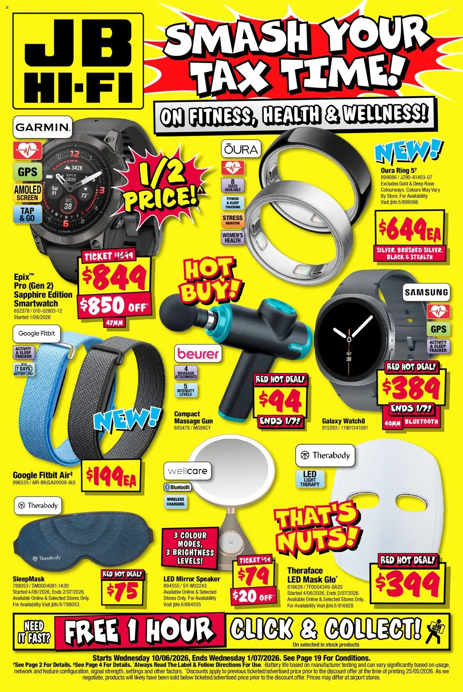 JB Hi-Fi catalogue - 10/06/2026 > weekly / monthly specials - Catalogue valid from 10 June to 1 July 2026 - page 1