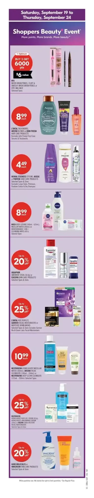 Shoppers Drug Mart flyer week 38 from September 19 to September 24 2026 - flyer page 5