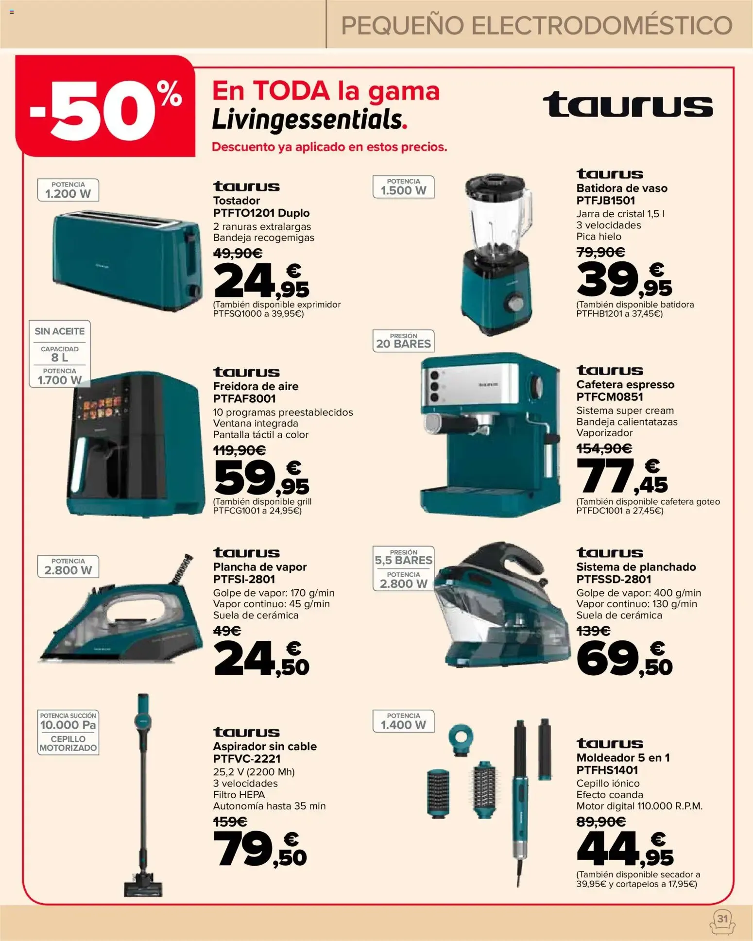 Catálogo de Carrefour Hogar del 22/09/2026 | Catálogo 22 de septiembre al 21 de octubre 2026 - Página 31