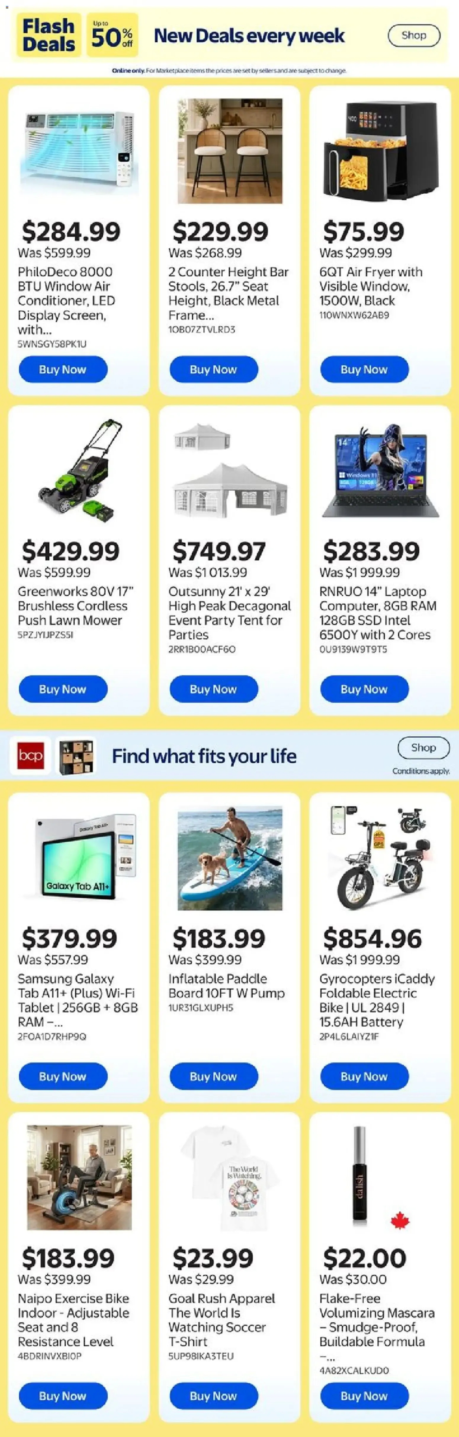 Walmart weekly flyer from Jul 9, 2026 > weekly specials & deals from July 9 to July 15 2026 - flyer page 11