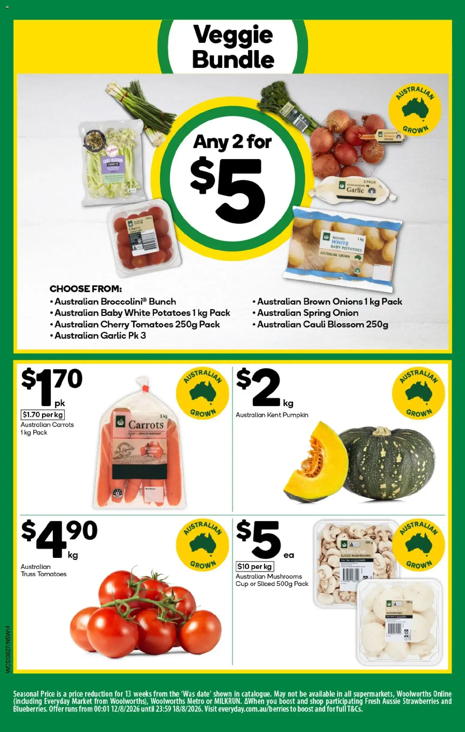 Woolworths catalogue valid from 12/08/2026 > Online Australia - Catalogue valid from 12 August to 18 August 2026 - page 12