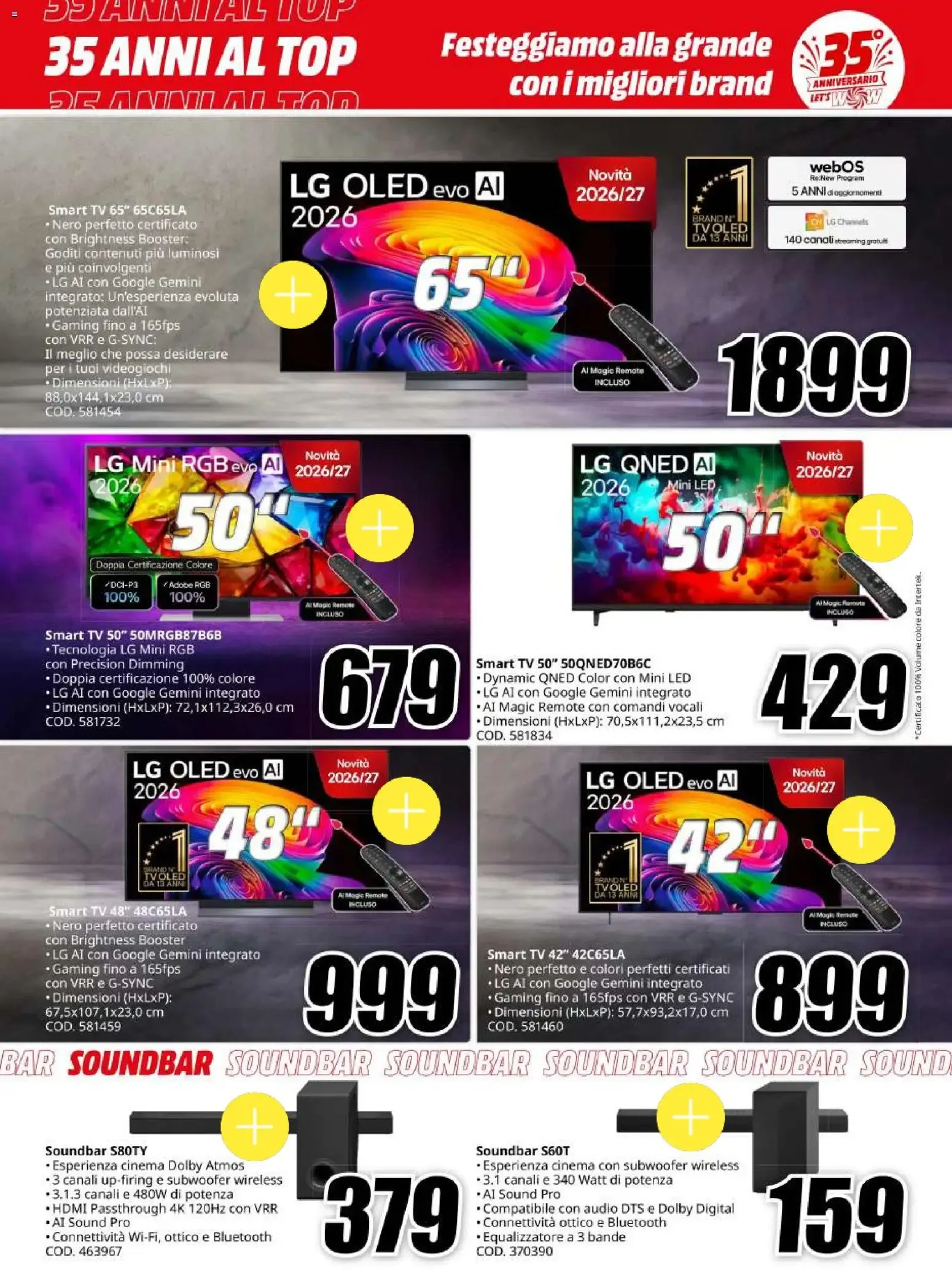 35 ANNI AL TOP da 1 ottobre a 5 ottobre di 2026 - Pagina del volantino 3