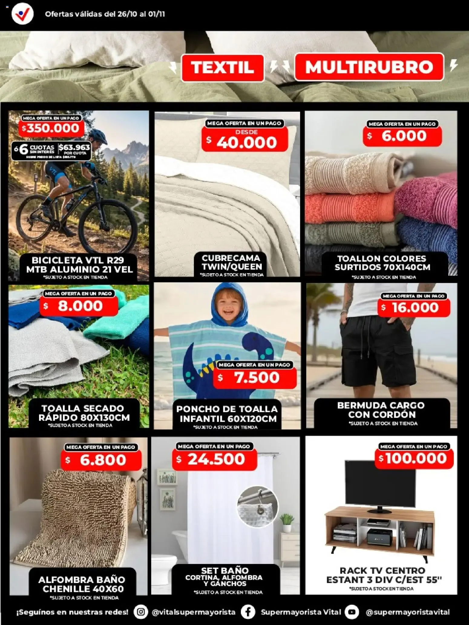 Ofertas de Vital - Especial de nonfood || del 26/10/2026 - 01/11/2026 || Catálogo 26 de octubre al 1 de noviembre 2026 - Página 4 del catálogo