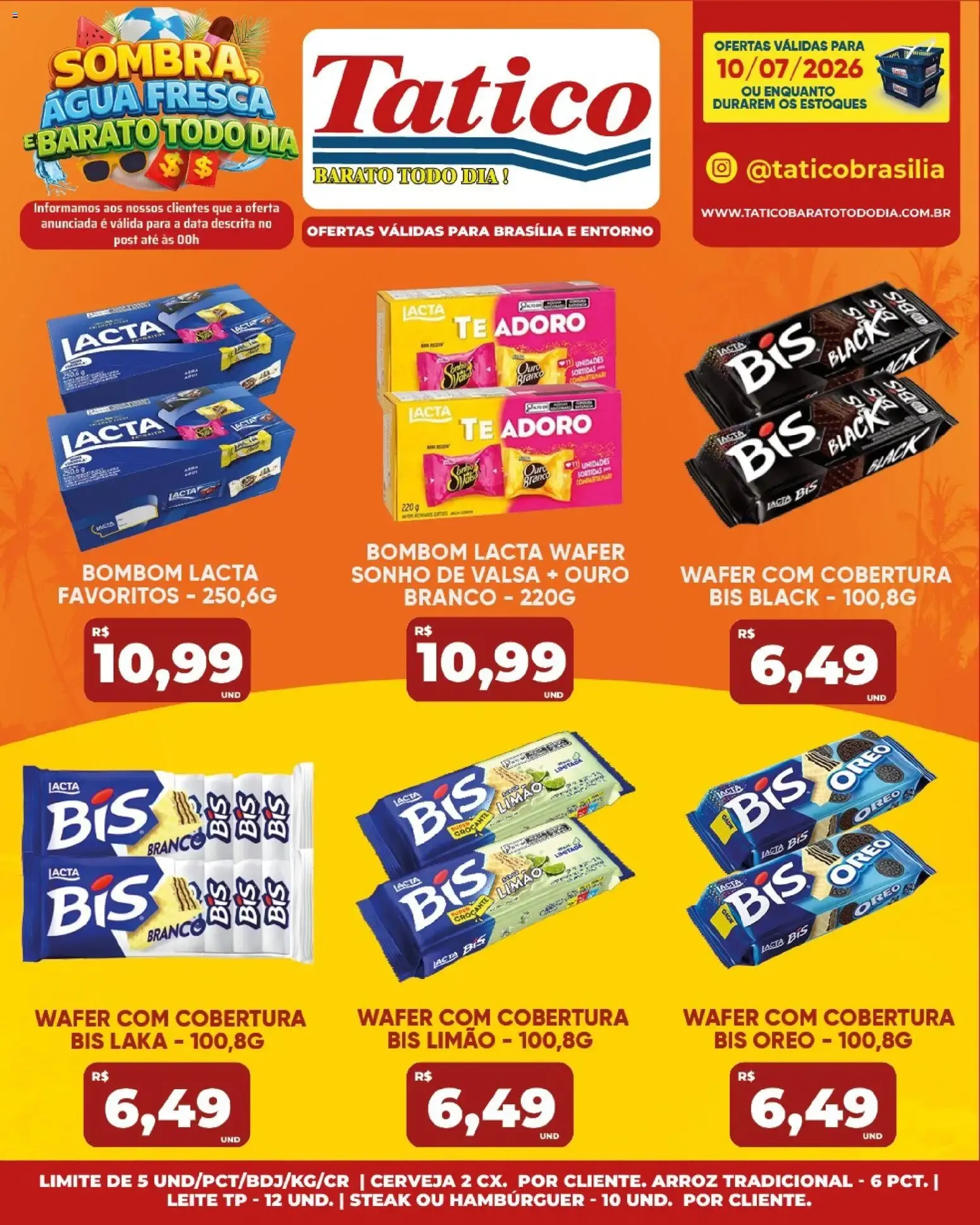 Encarte de Tatico ofertas do Dia de 10/07/2026 | Promoções Online 10 de julho até 10 de julho 2026 - Pagina 18