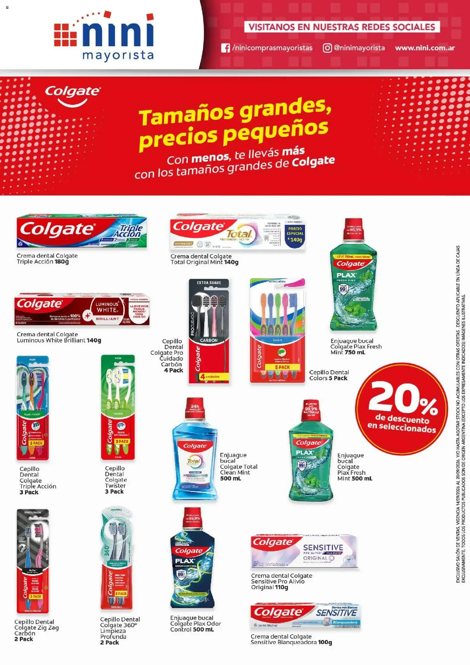 Ofertas de NINI Mayorista catálogo del 14/09/2026 - 20/09/2026 14 de septiembre al 20 de septiembre 2026 - Página 4 del catálogo