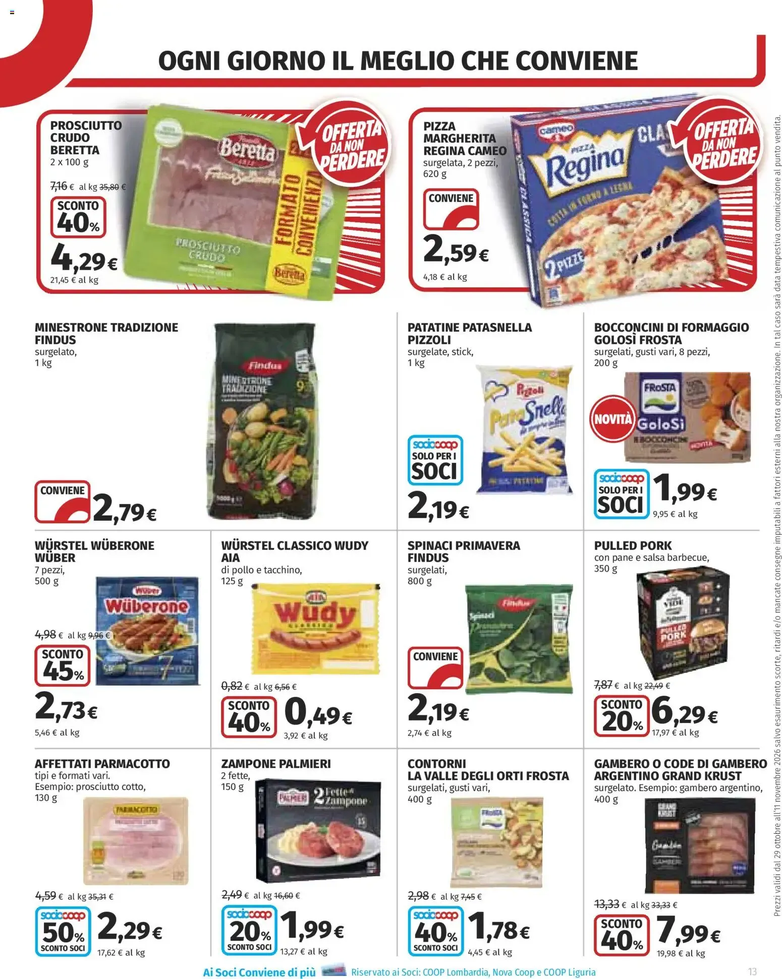 OFFERTE TOP Coop Superstore da 29 ottobre a 11 novembre di 2026 - Pagina del volantino 13