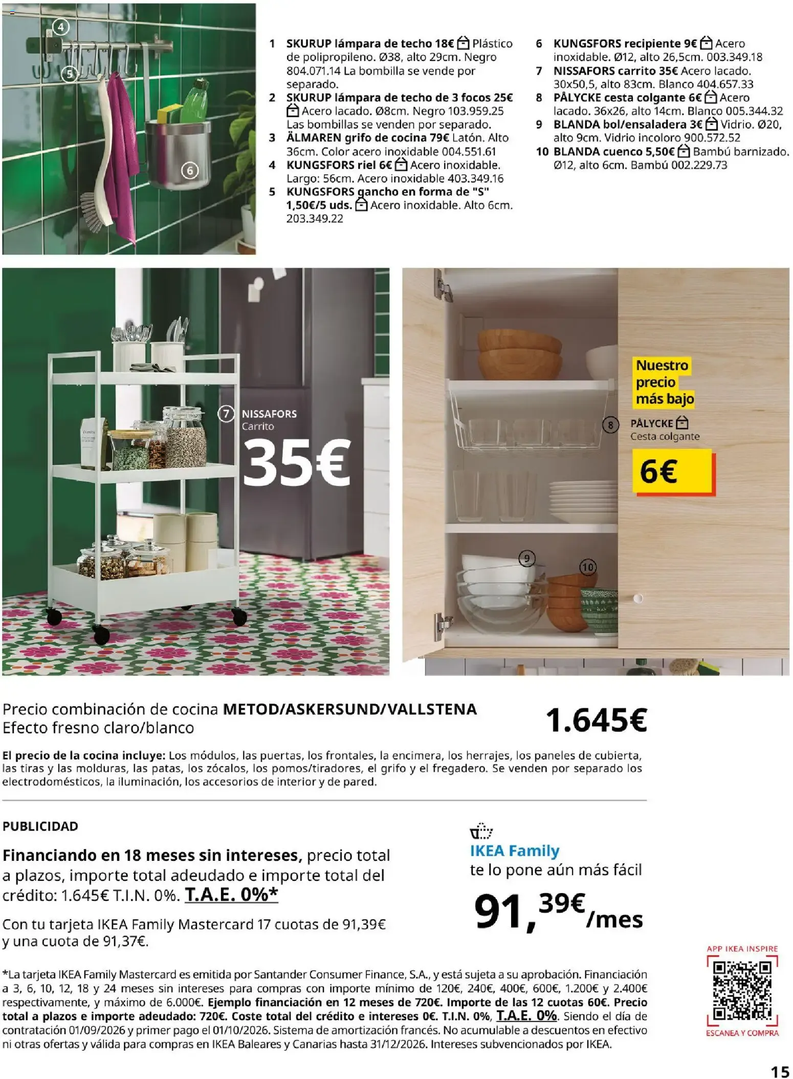 Catálogo de IKEA Precios Bajos 13 de abril al 31 de agosto 2026 - Página 15
