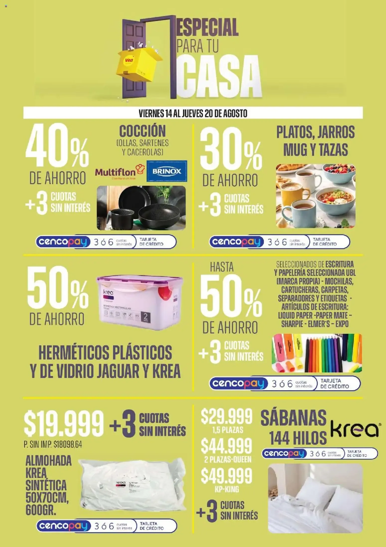 Ofertas de Vea - ESPECIAL PARA TU CASA del 14/08/2026 - 19/08/2026 14 de agosto al 19 de agosto 2026 - Página 5 del catálogo