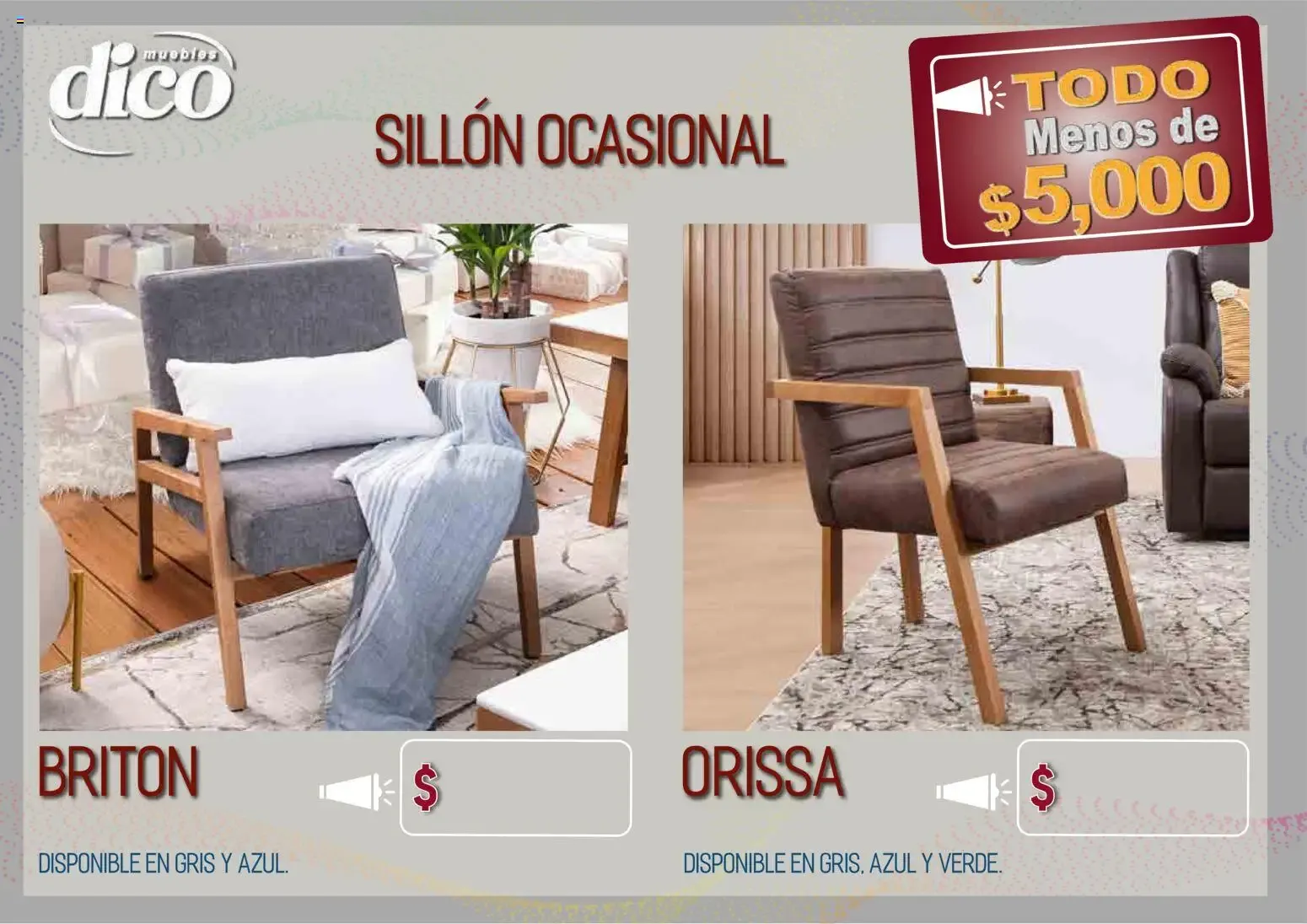 Catálogo de Muebles Dico - Todo Menos de $5,000 9 de abril al 31 de diciembre 2026 - Pagina 29