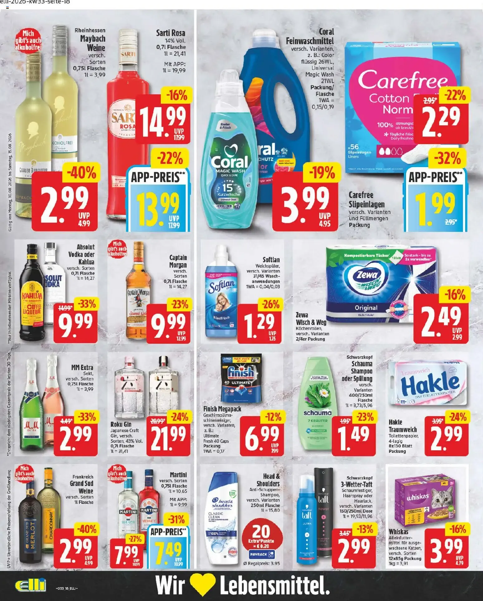 Elli Markt Prospekt vom 10.08.2026 – Angebote online von 10. August bis 15. August 2026 - Prospekt seite 18