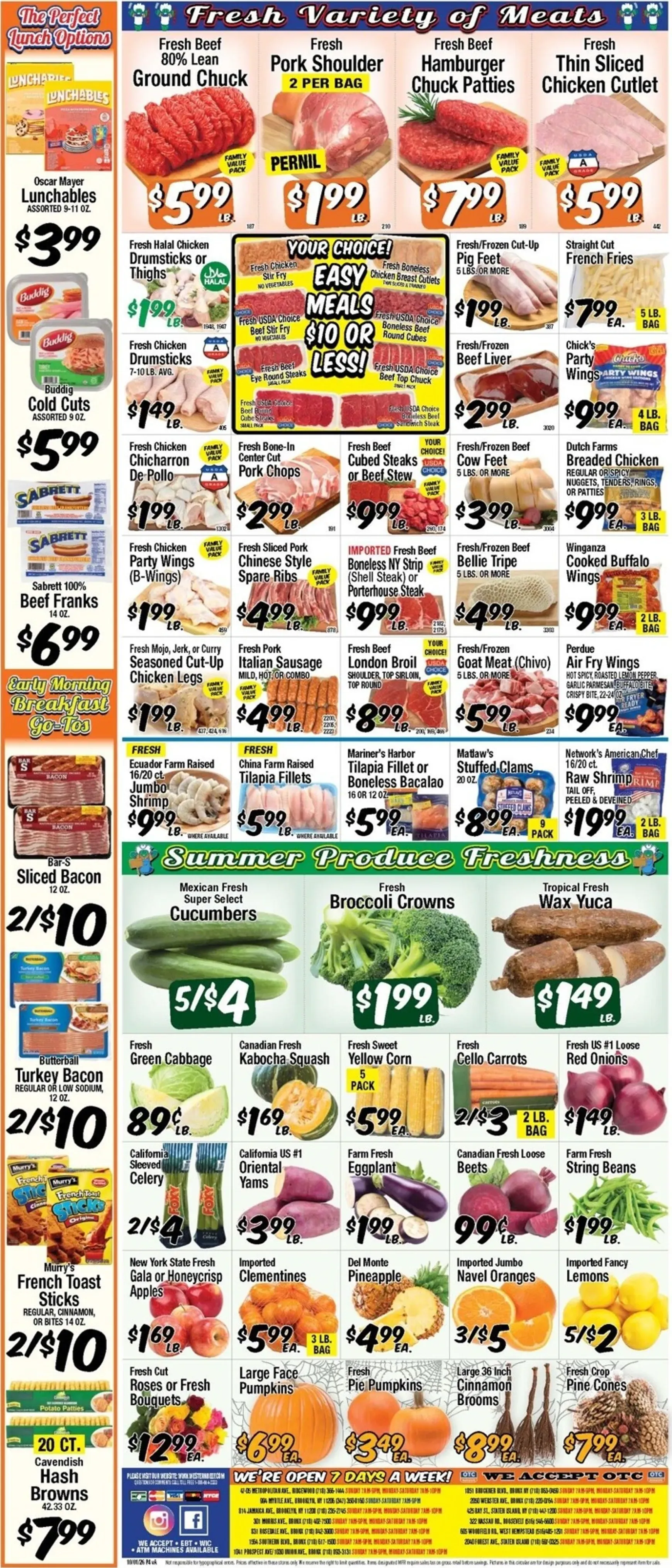 Weekly ad Western Beef Fall Into Savings from October 1 to October 7 2026 - Page 4