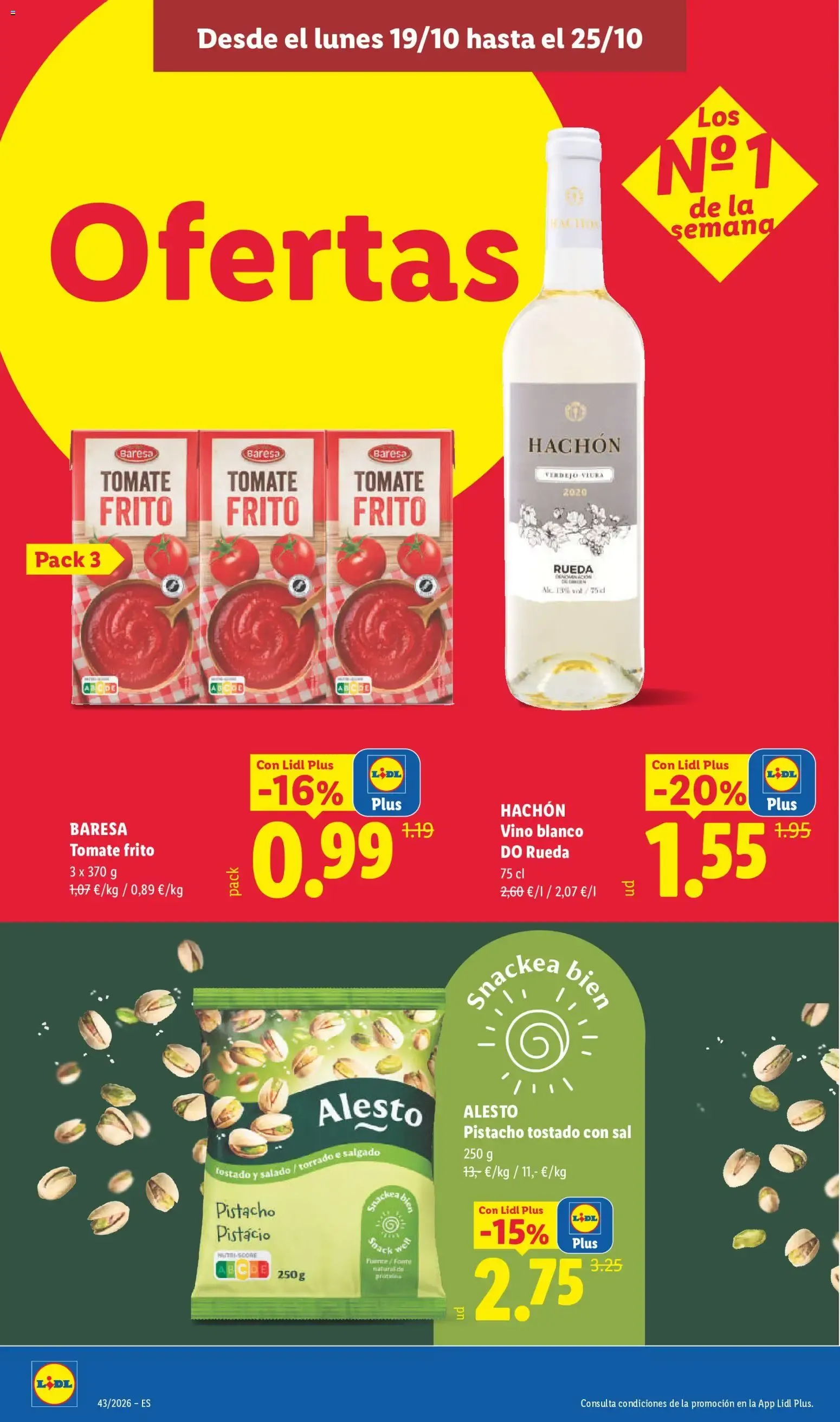 Catálogo de Lidl: Ofertas de carne y otros productos 19 de octubre al 25 de octubre 2026 - Página 20