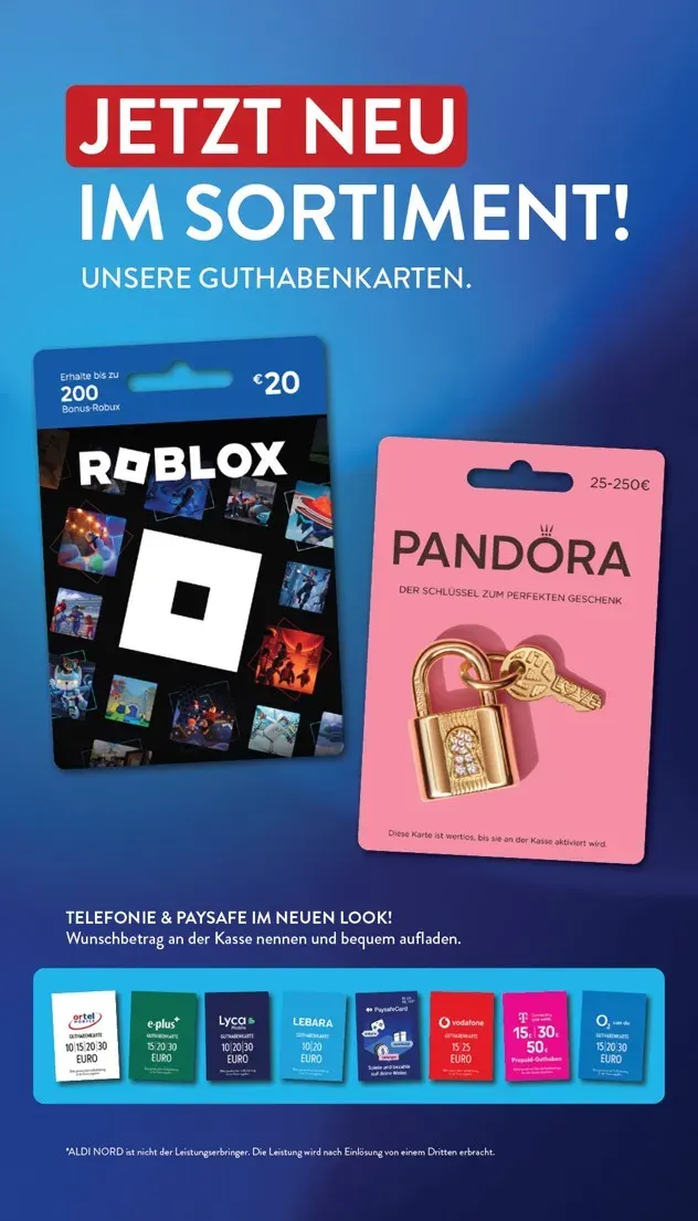 ALDI NORD Prospekt nächste Woche – von Montag 02.11.2026 bis Samstag 07.11.2026 von 2. November bis 7. November 2026 - Prospekt seite 40