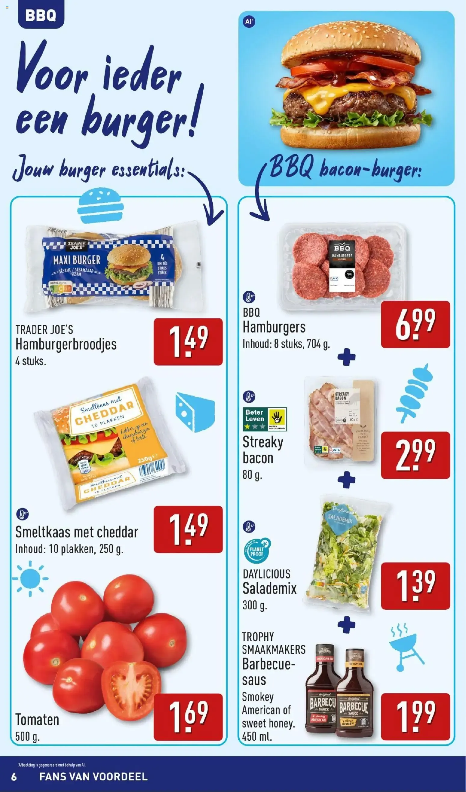 Aldi: Zo Goedkoop, dat gaan we vieren! Inspiración de verano para la BBQ van 10 augustus tot 16 augustus 2026 - Folder pagina 6