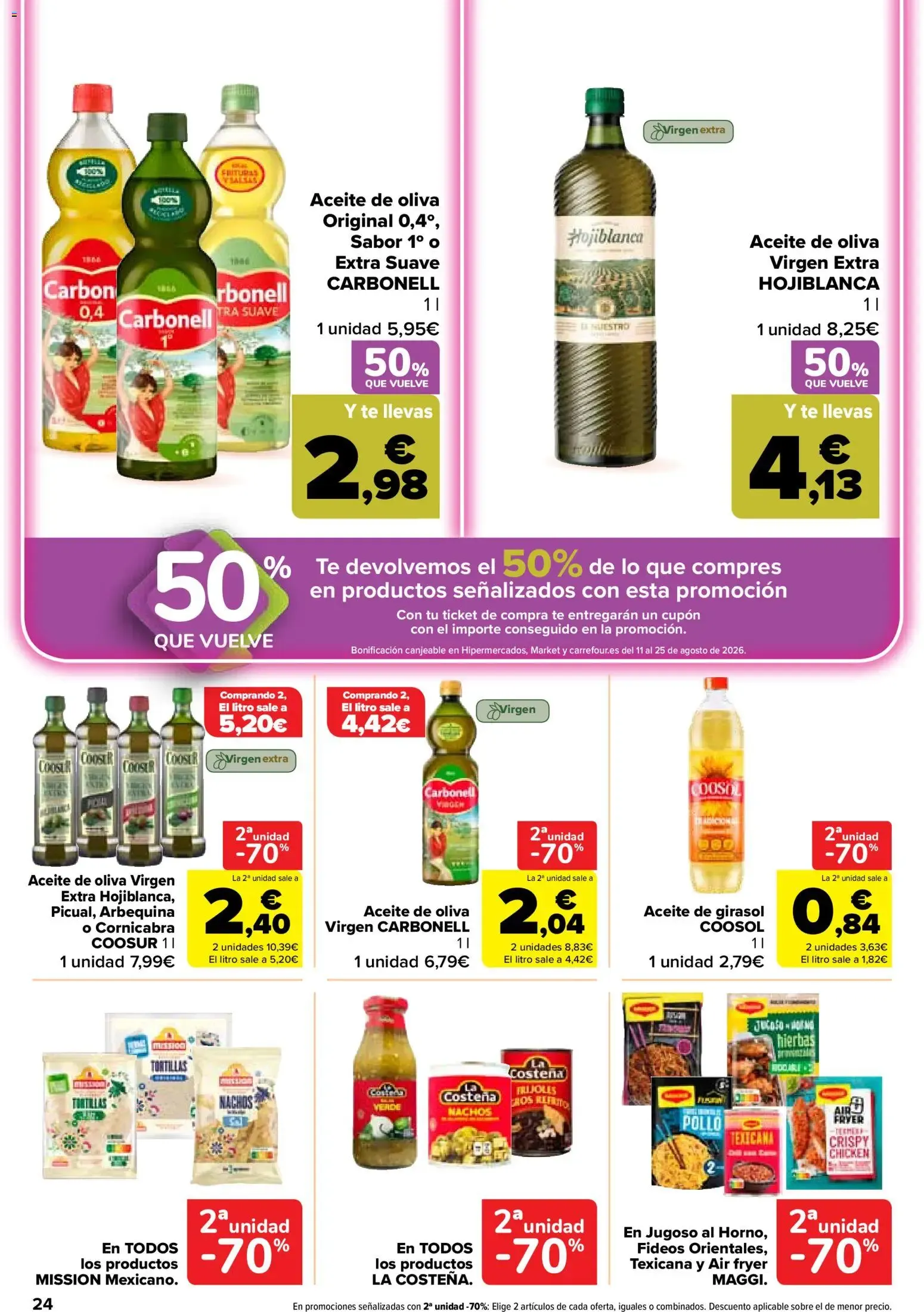 Catálogo de Carrefour: 2ª Unidad al -70% 28 de julio al 10 de agosto 2026 - Página 26