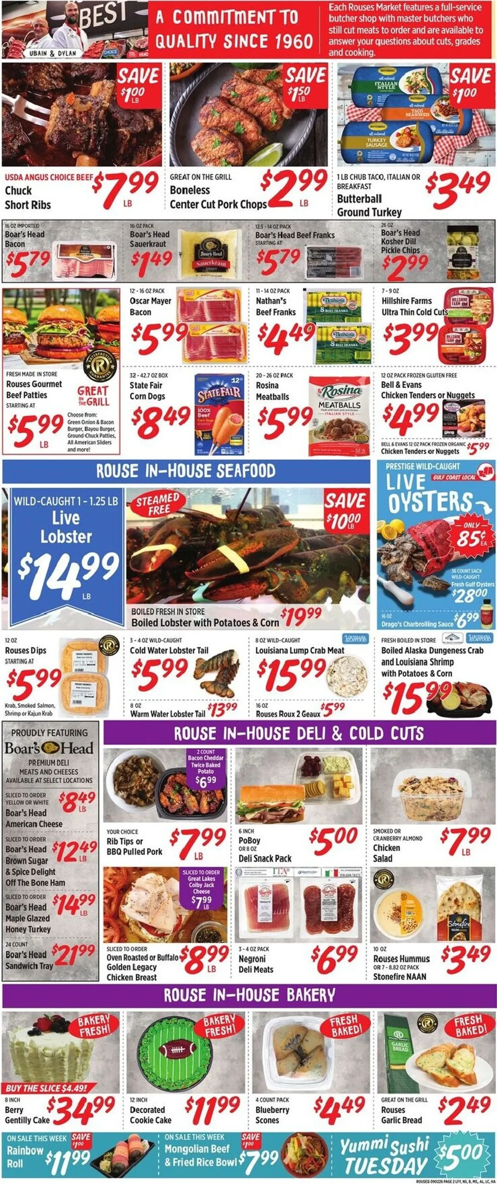Weekly ad Hot Deals for Labor Day - Rouses Markets from September 2 to September 9 2026 - Page 6