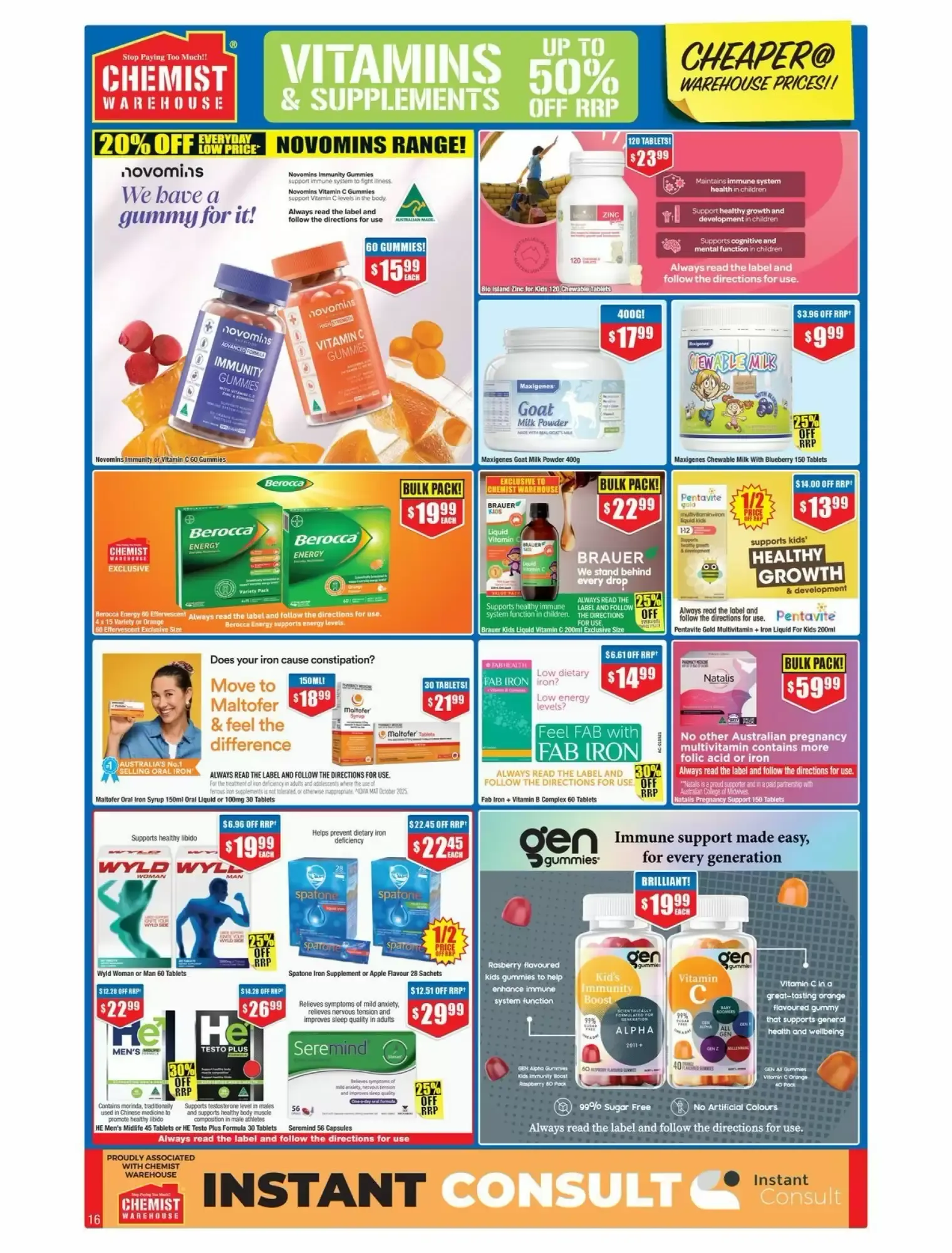 Chemist Warehouse EOFY BLITZ - Catalogue valid from 25 June to 8 July 2026 - page 16