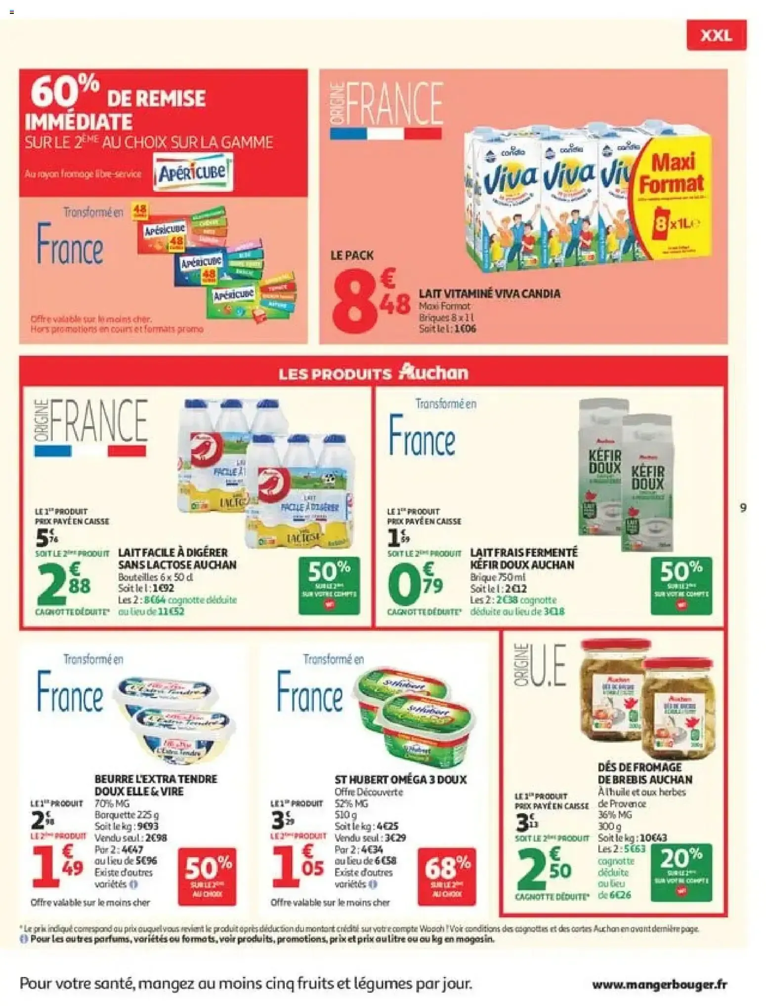 Auchan Promos XXL, rentrée à partir du 21/07/2026 - promo en ligne du 21 juillet au 2 août 2026 - Catalogue page 9