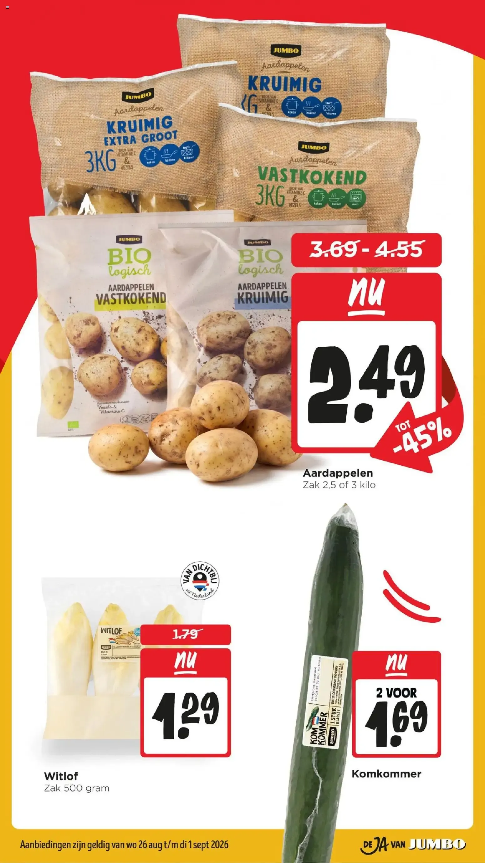 Jumbo: Prijzenstorm - Aanbiedingen die zo de winkel uitvliegen van 26 augustus tot 1 september 2026 - Folder pagina 13