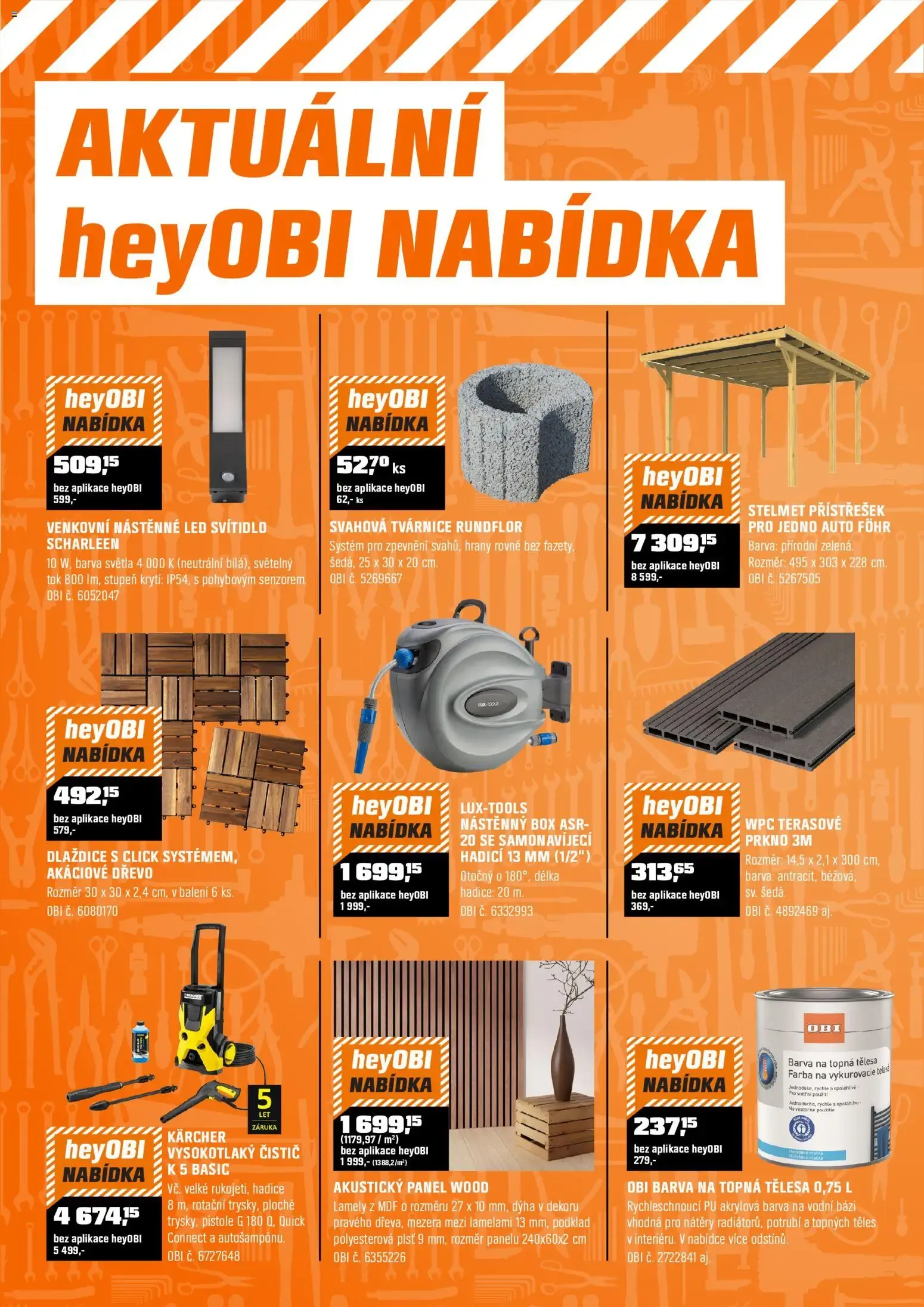 OBI leták od 01.08.2026 - akční nabídka - 1. srpna 31. srpna 2026 - Page 9