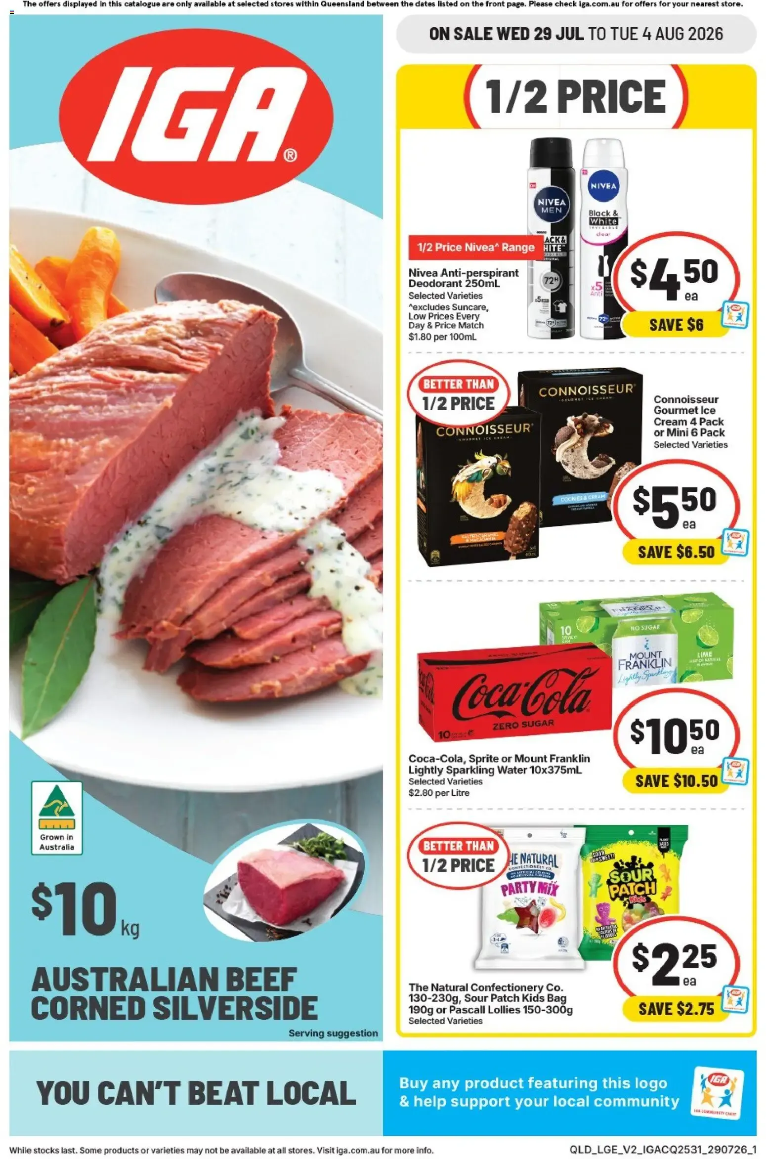 IGA catalogue valid from 29/07/2026 > Online Australia - Catalogue valid from 29 July to 4 August 2026 - page 1