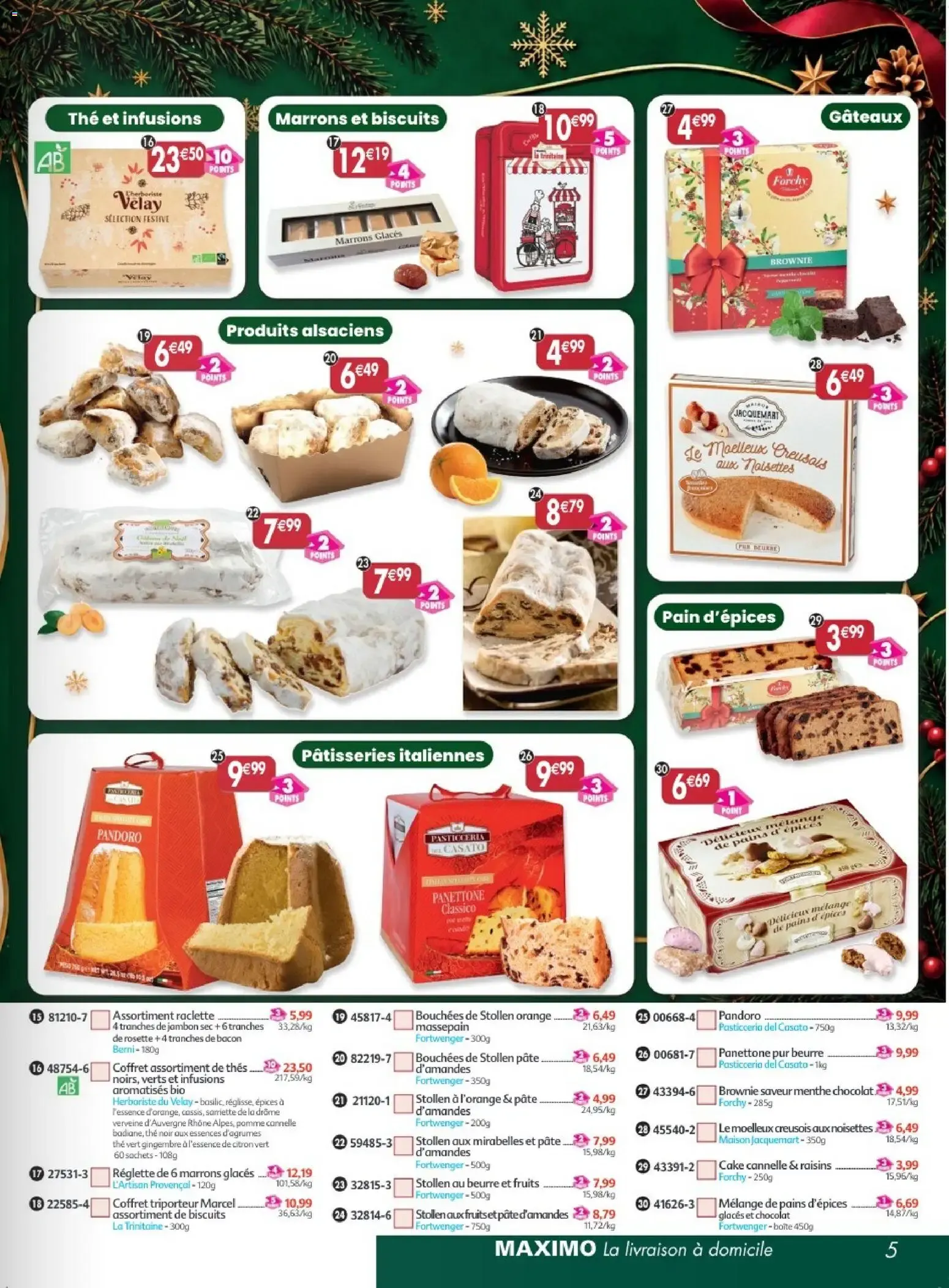 Maximo catalogue epicerie à partir du 26/10/2026 - promo en ligne du 26 octobre au 22 novembre 2026 - Catalogue page 5