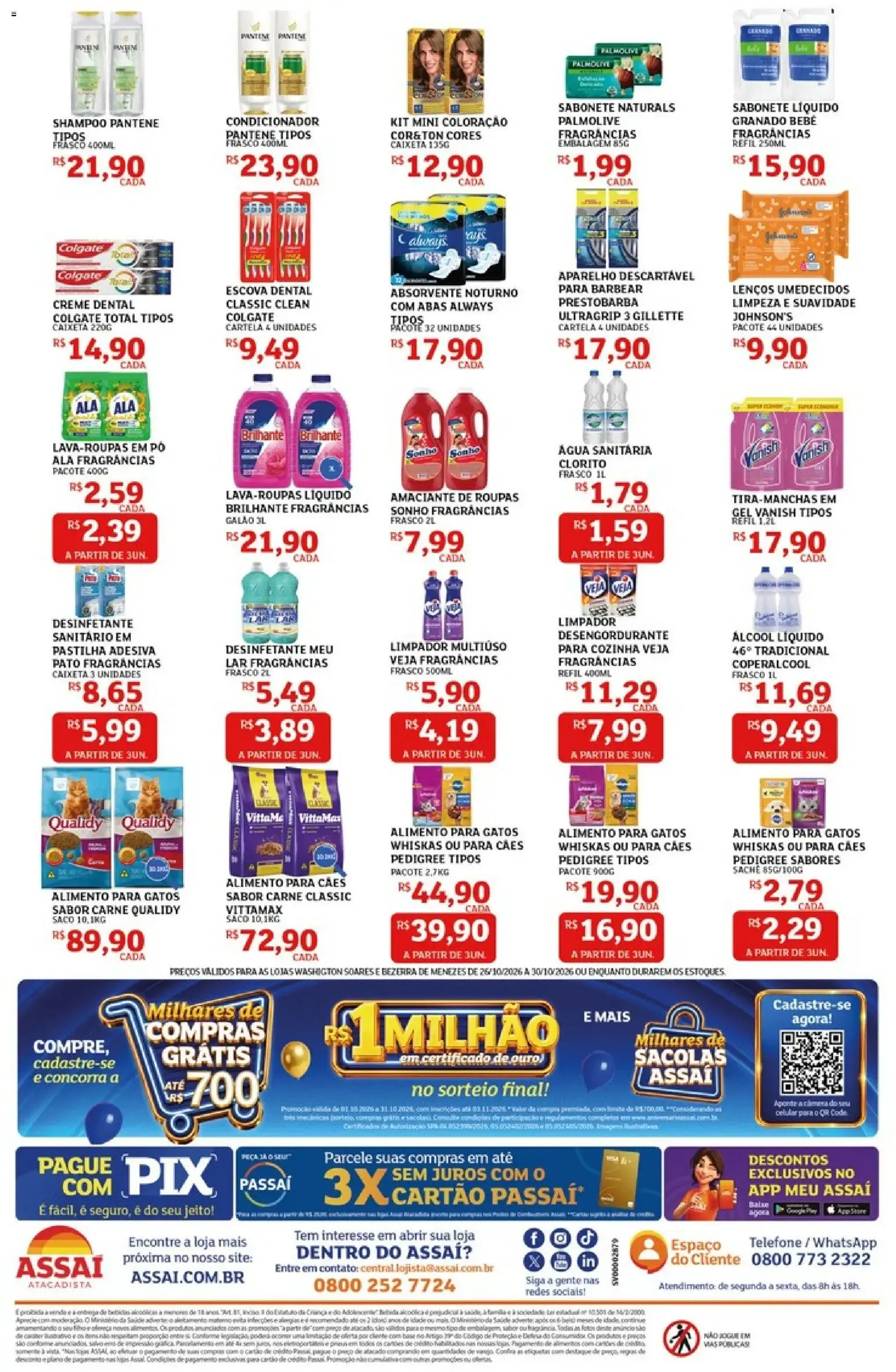 Encarte de Assaí Atacadista ofertas - CE de 26/10/2026 | Promoções Online 26 de outubro até 30 de outubro 2026 - Pagina 4