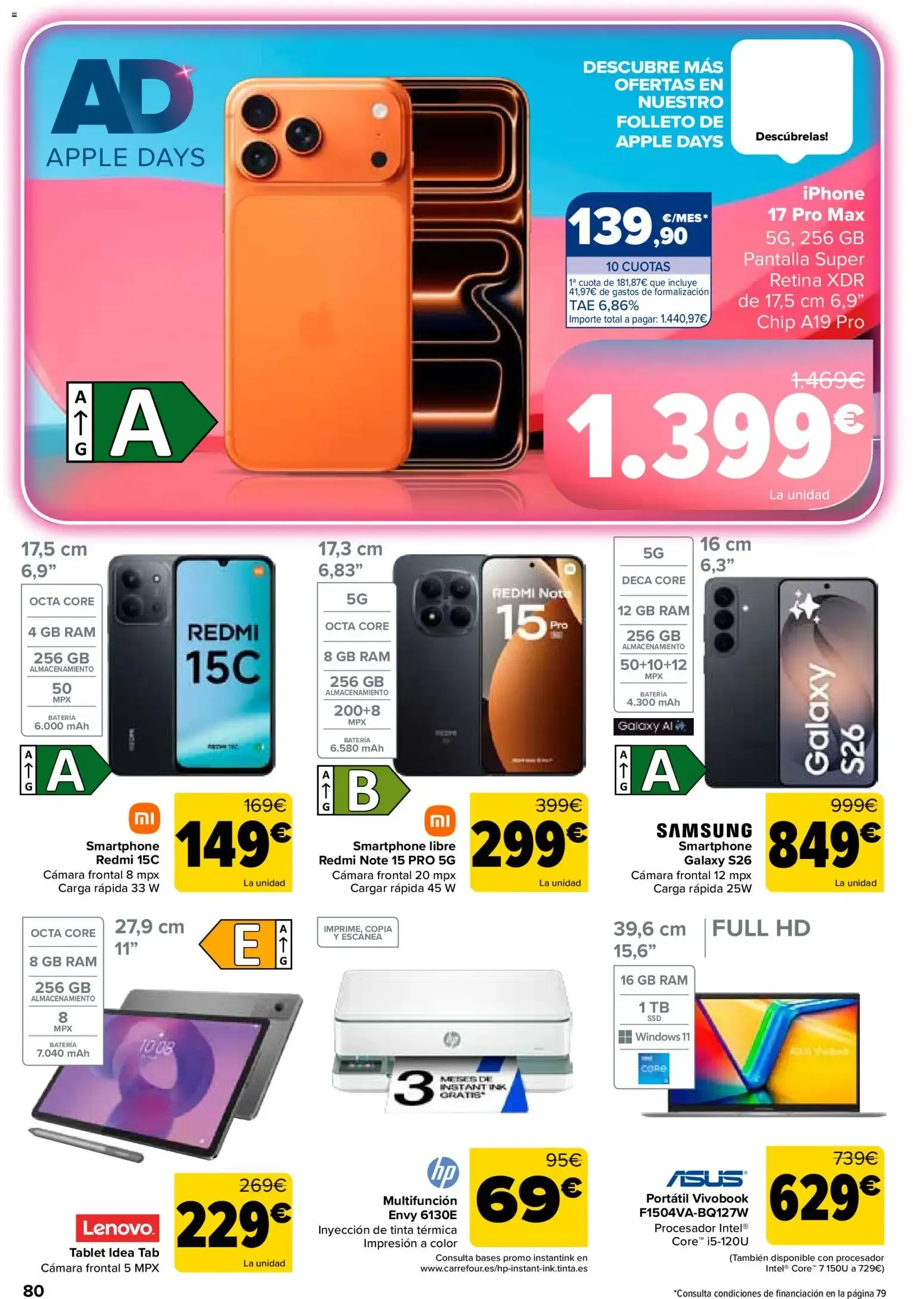 Catálogo de Carrefour folleto del 14/07/2026 | Catálogo 14 de julio al 27 de julio 2026 - Página 79