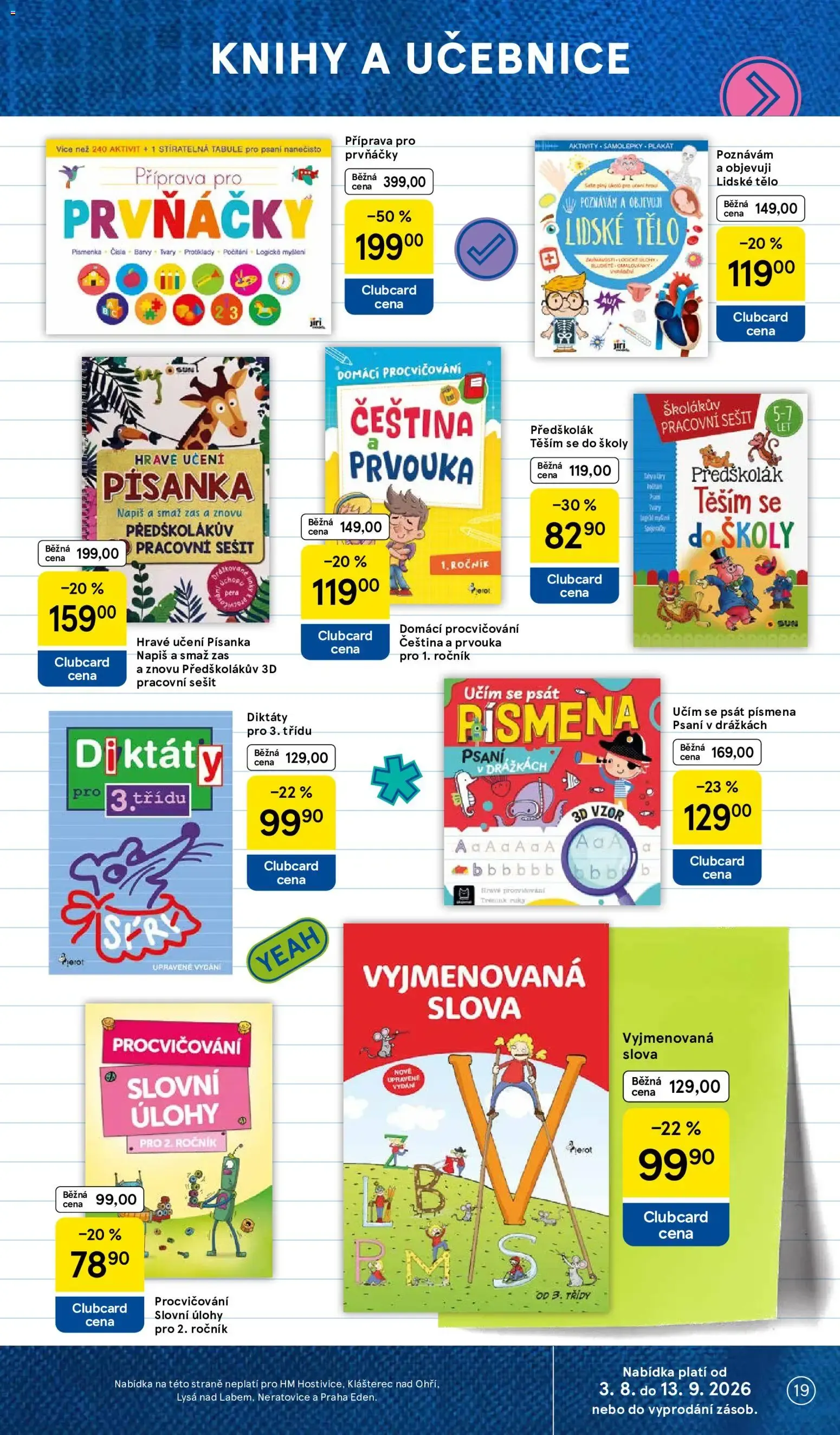 Tesco: Vše do školy - 3. srpna 13. září 2026 - Page 19