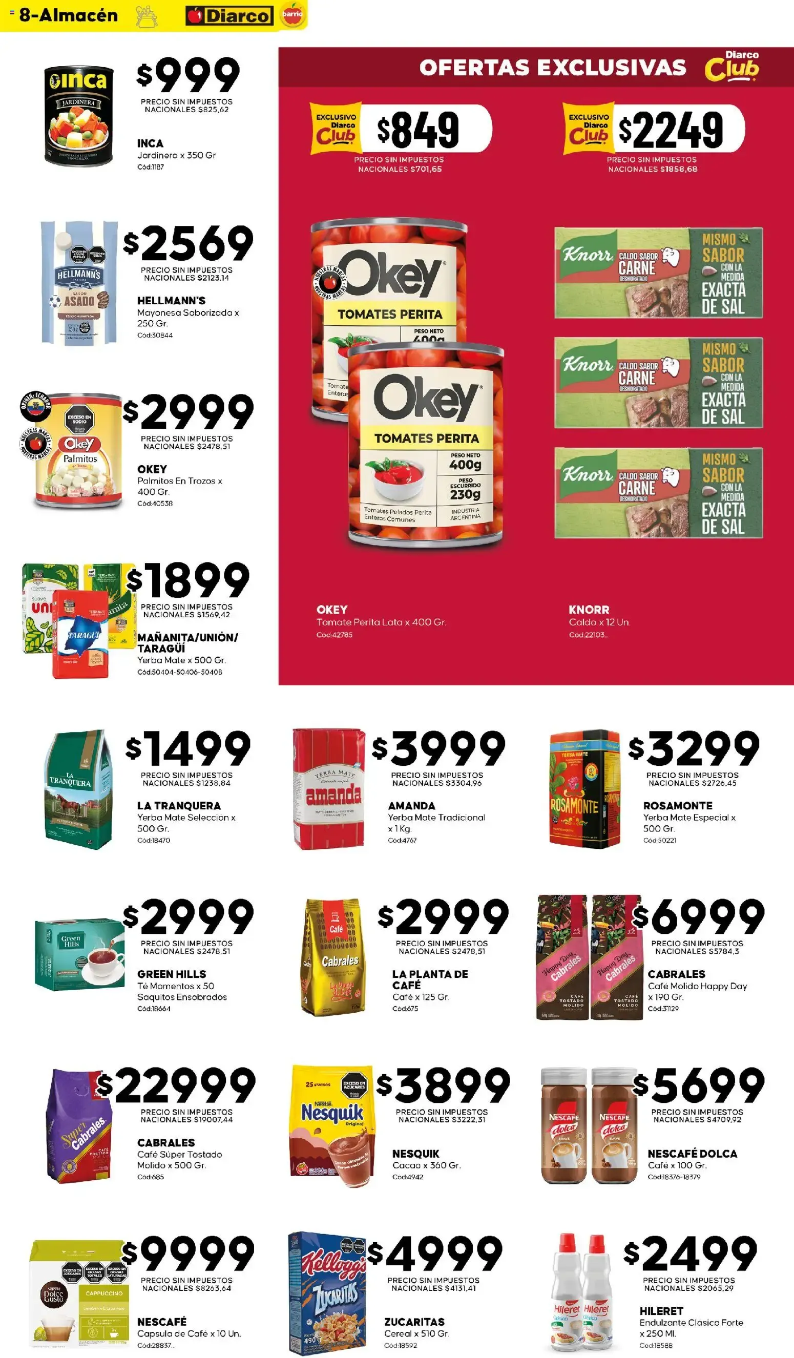 Ofertas de Diarco - Ofertas Barrio del 07/09/2026 - 11/09/2026 7 de septiembre al 11 de septiembre 2026 - Página 8 del catálogo