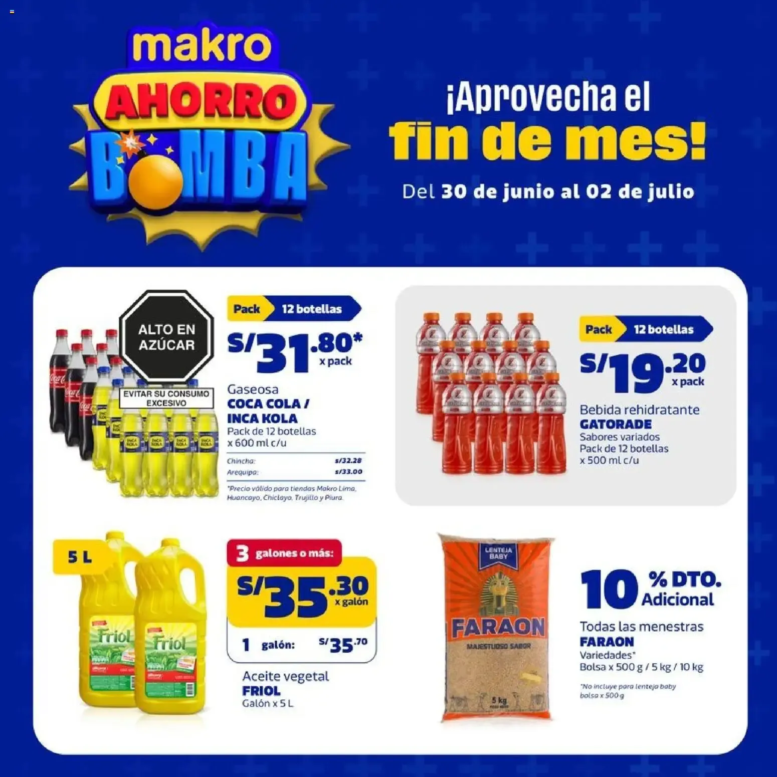 Makro Ahorro Bomba - Fin de Mes