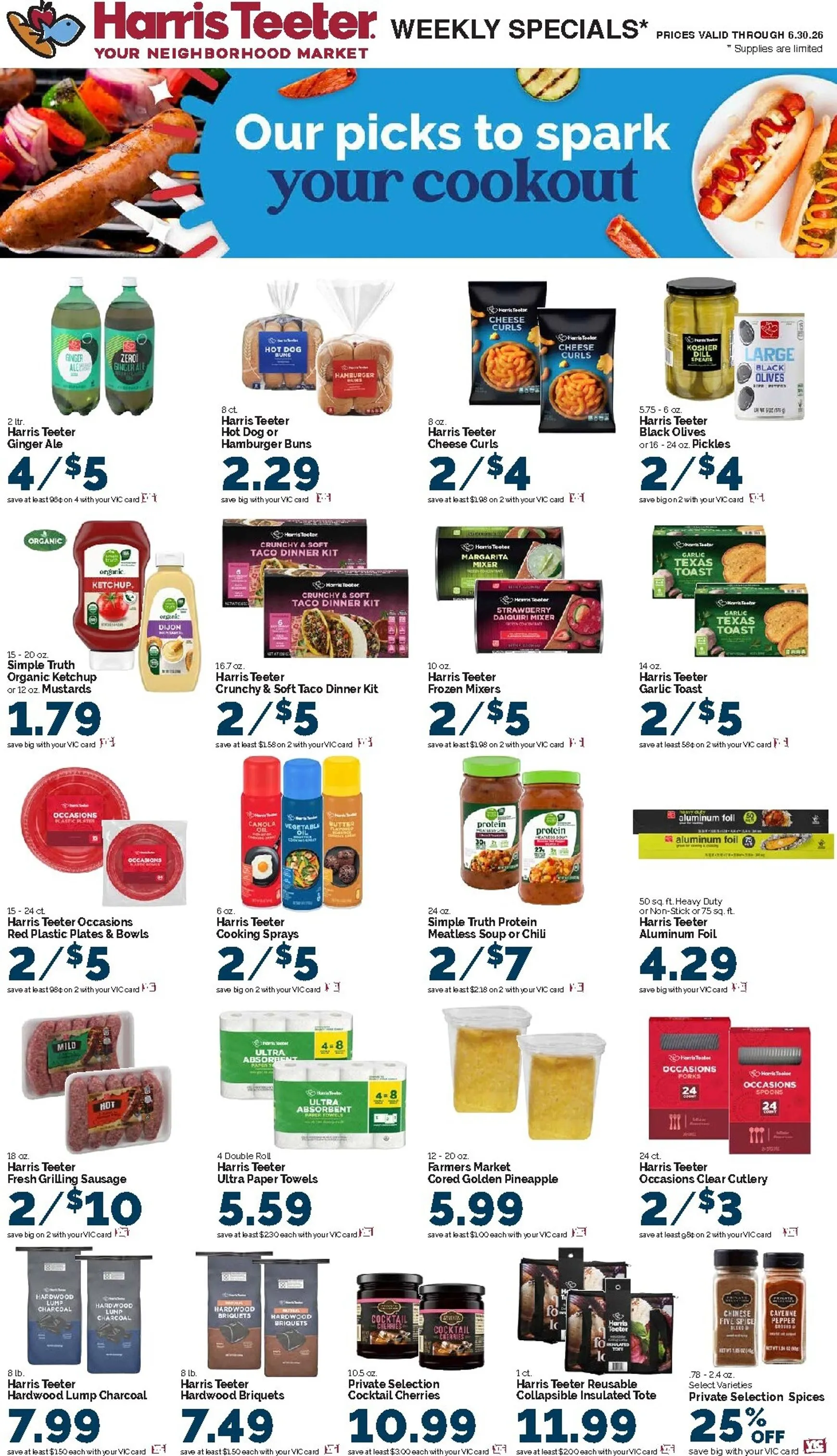Weekly ad Current Harris Teeter leaflet valid from Wednesday 06/24/2026 to Tuesday 06/30/2026 from June 24 to June 30 2026 - Page 14