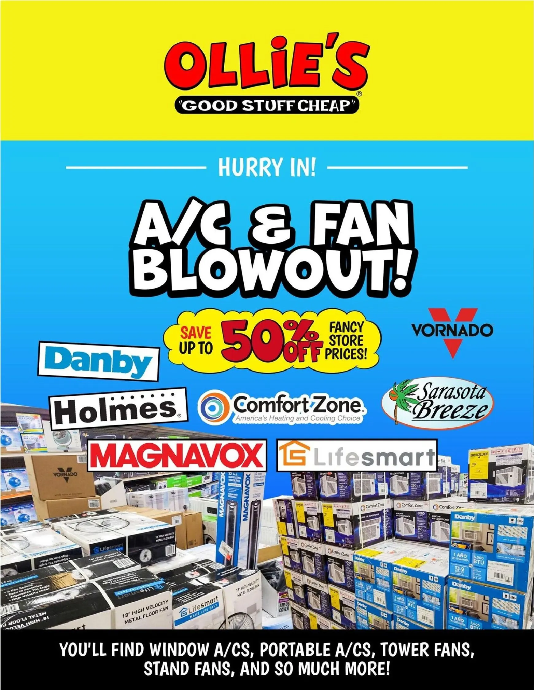 Ollie's A/C & Fan Blowout!