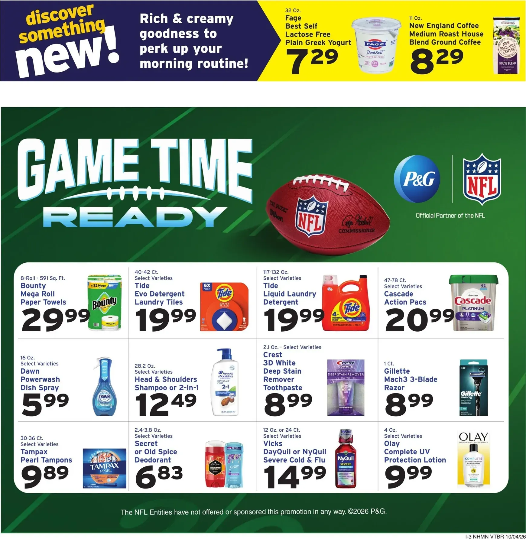 Weekly ad Current Hannaford leaflet valid from Sunday 10/04/2026 to Saturday 10/10/2026 from October 4 to October 10 2026 - Page 11