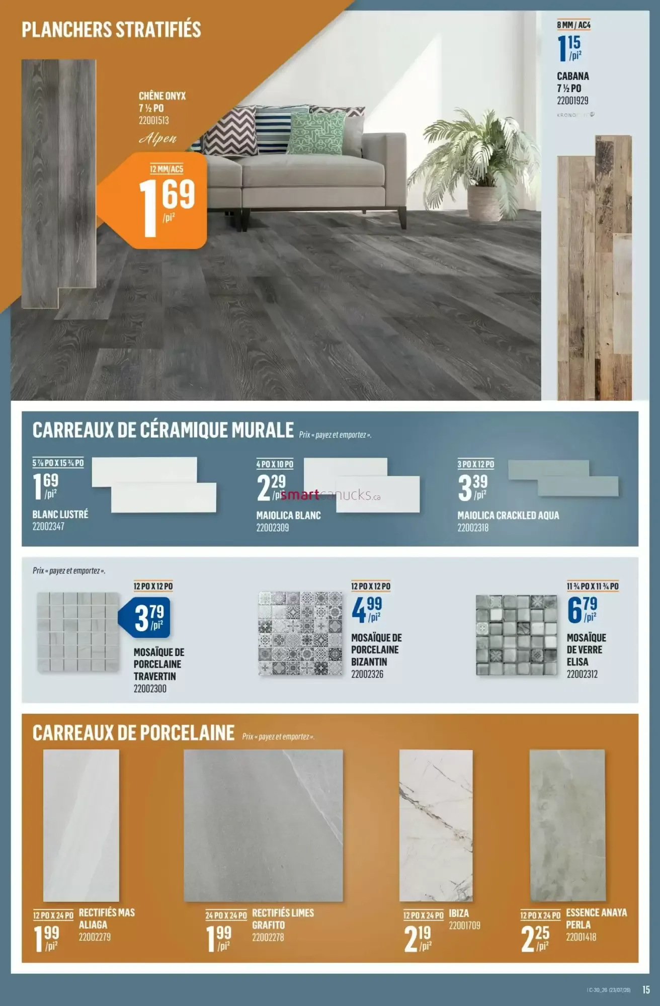 Canac - CANAC PAYE LA TPS from July 23 to July 29 2026 - flyer page 15