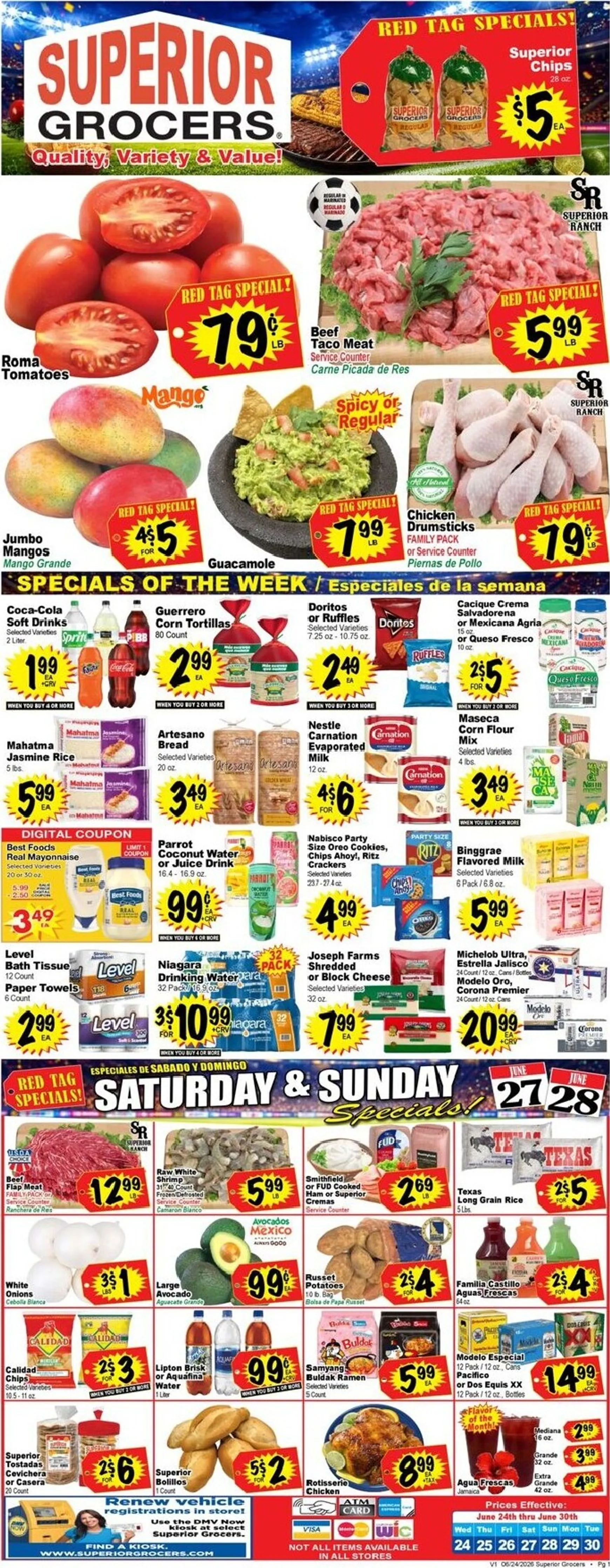 Superior Grocers Weekly Ad