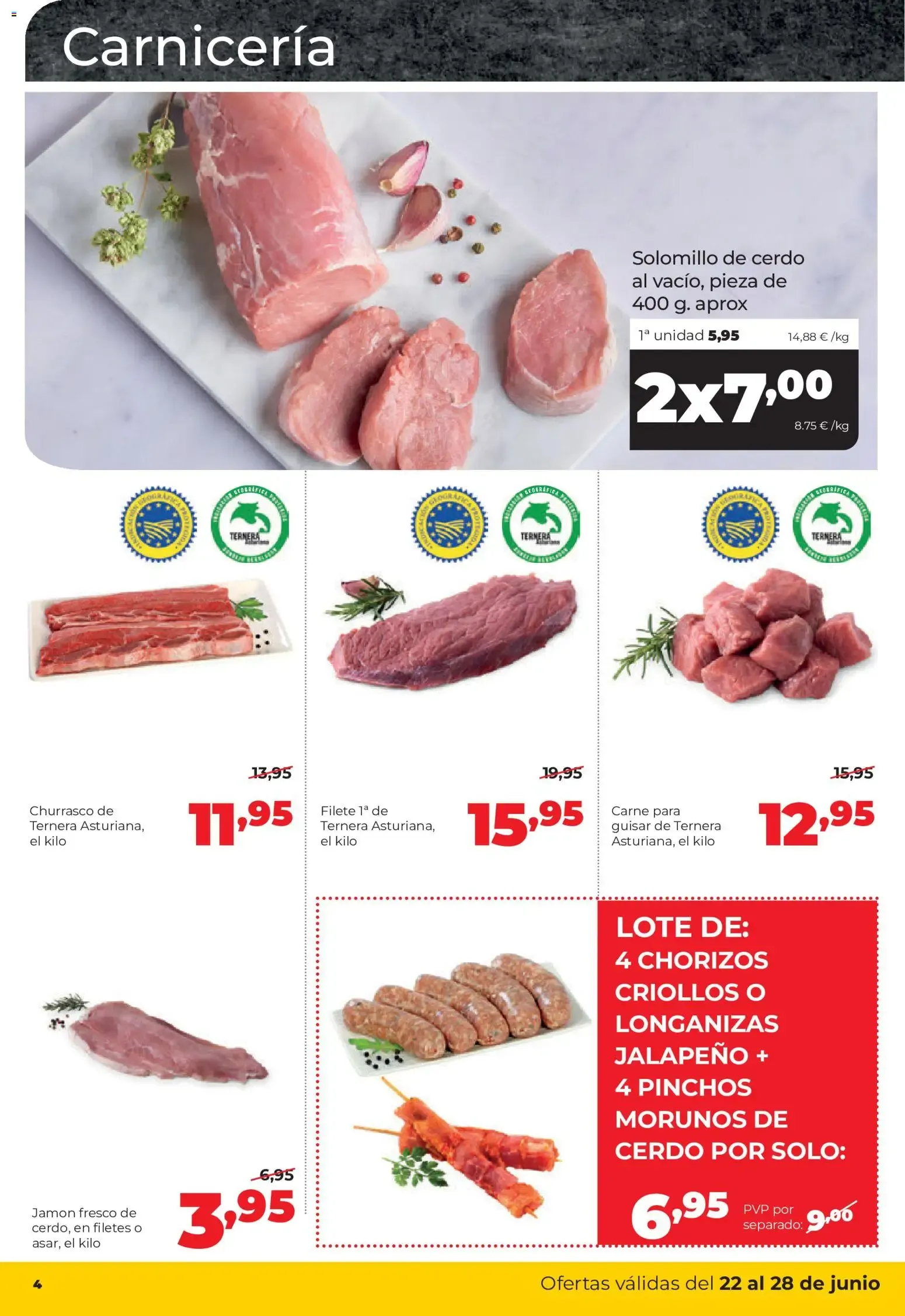 Catálogo de Alimerka folleto >> 22/06 - 28/06/2026 (catálogo) 22 de junio al 28 de junio 2026 - Página 4