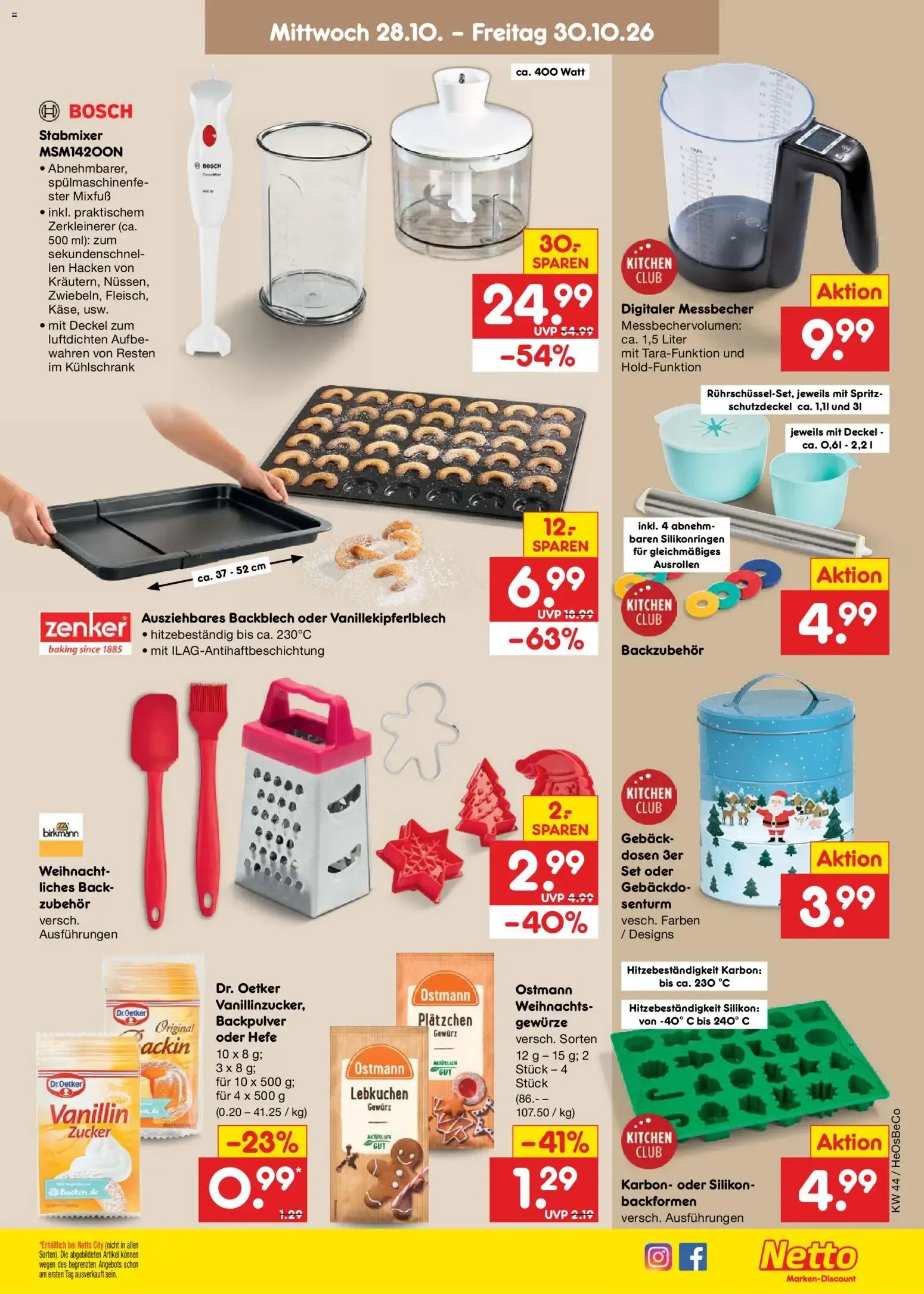 Netto Marken-Discount Prospekt (ab 26.10.2026) » Angebote von 26. Oktober bis 30. Oktober 2026 - Prospekt seite 56