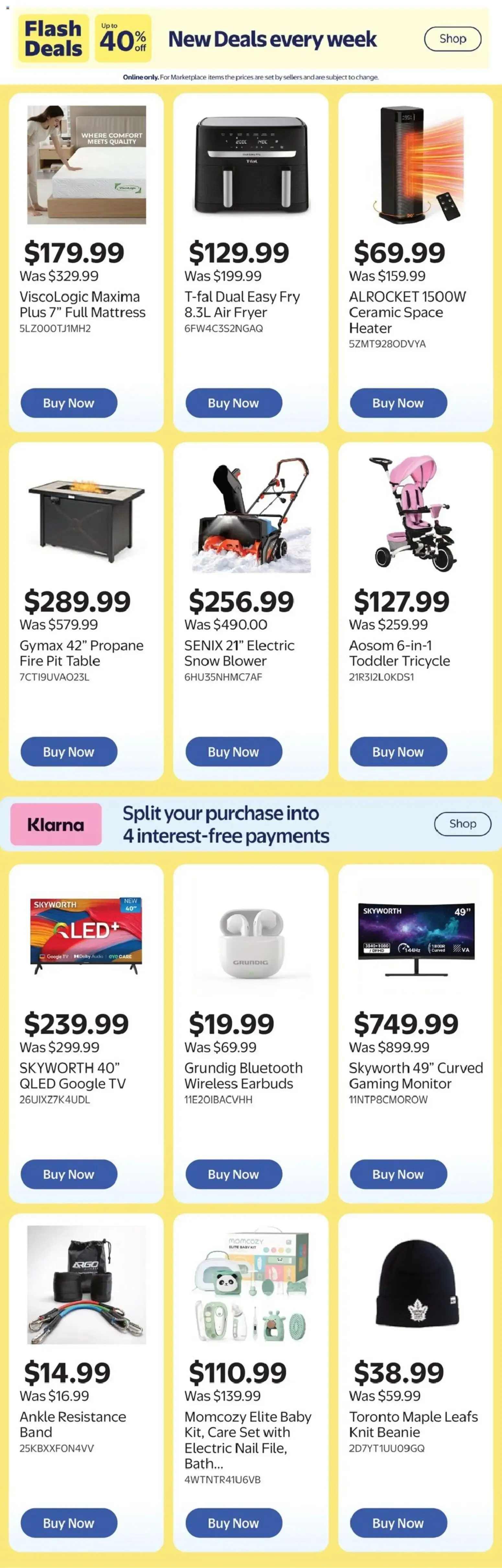 Walmart weekly flyer from Oct 22, 2026 > weekly specials & deals from October 22 to October 28 2026 - flyer page 12