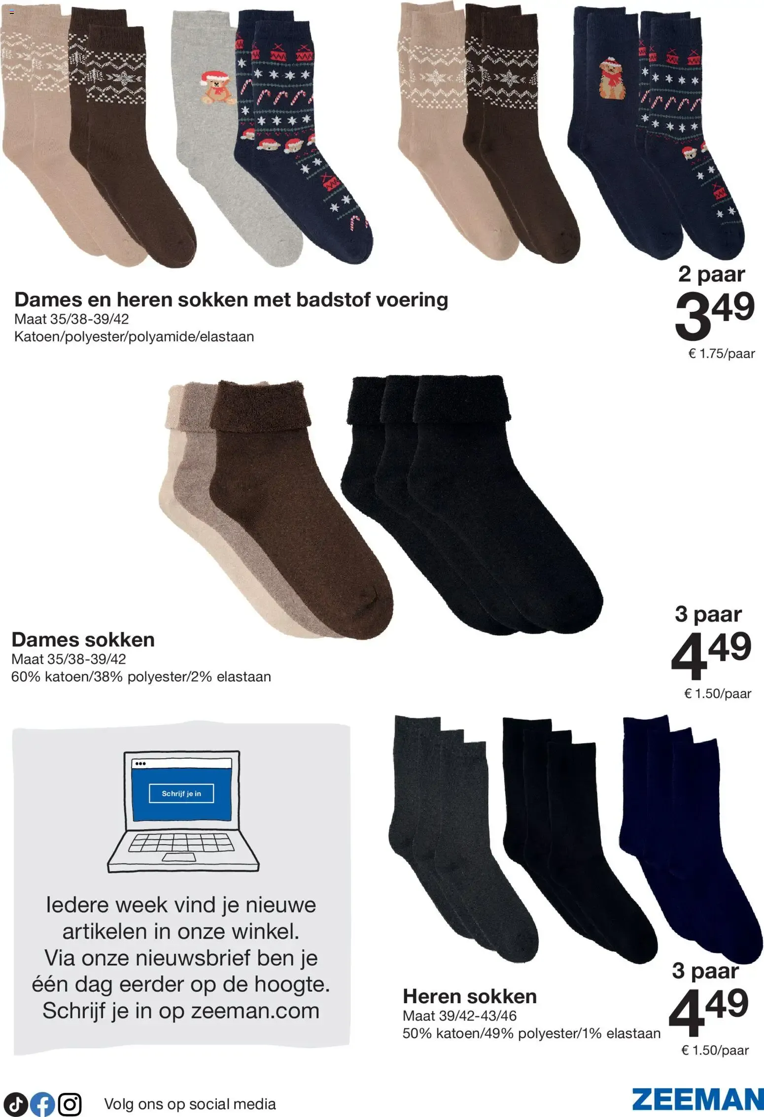 Deze week: warme pyjama's voor iedereen. van 24 oktober tot 6 november 2026 - Folder pagina 19